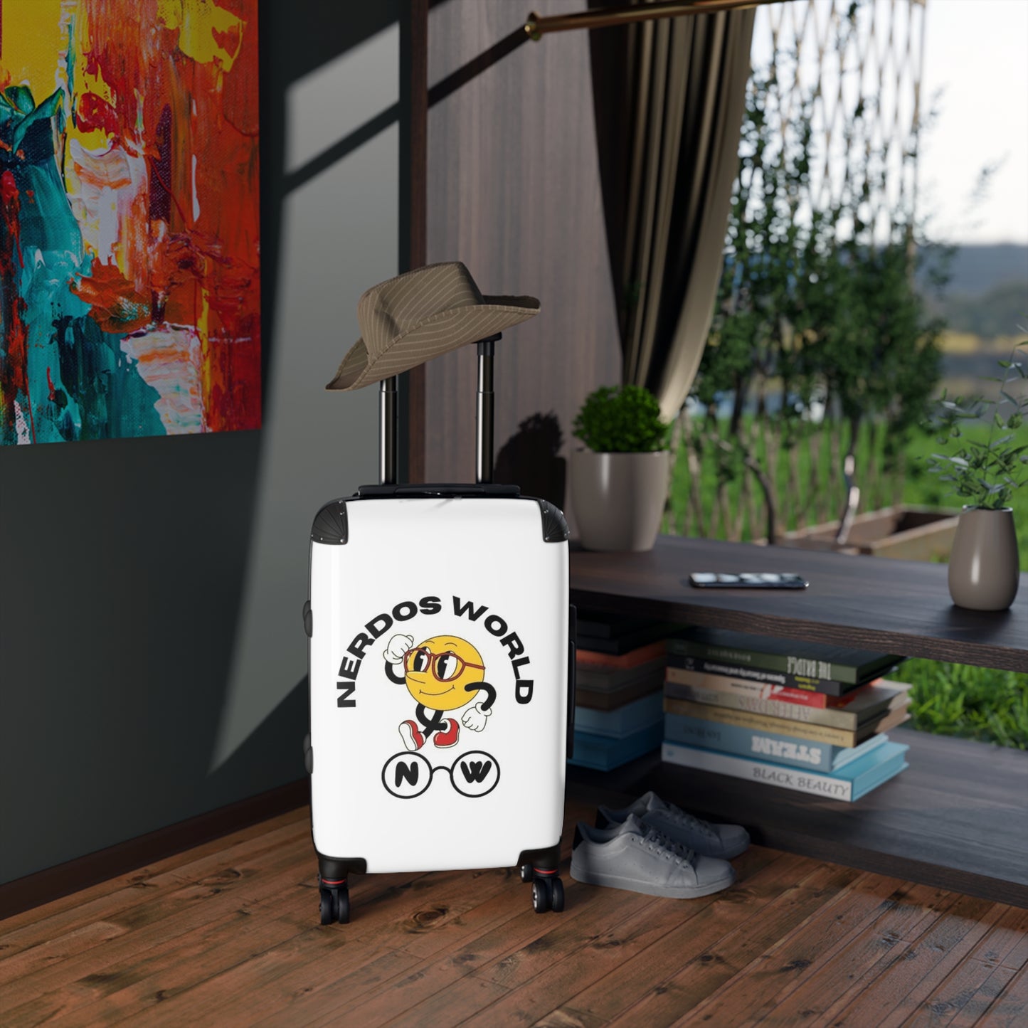 Nerdos World Suitcase