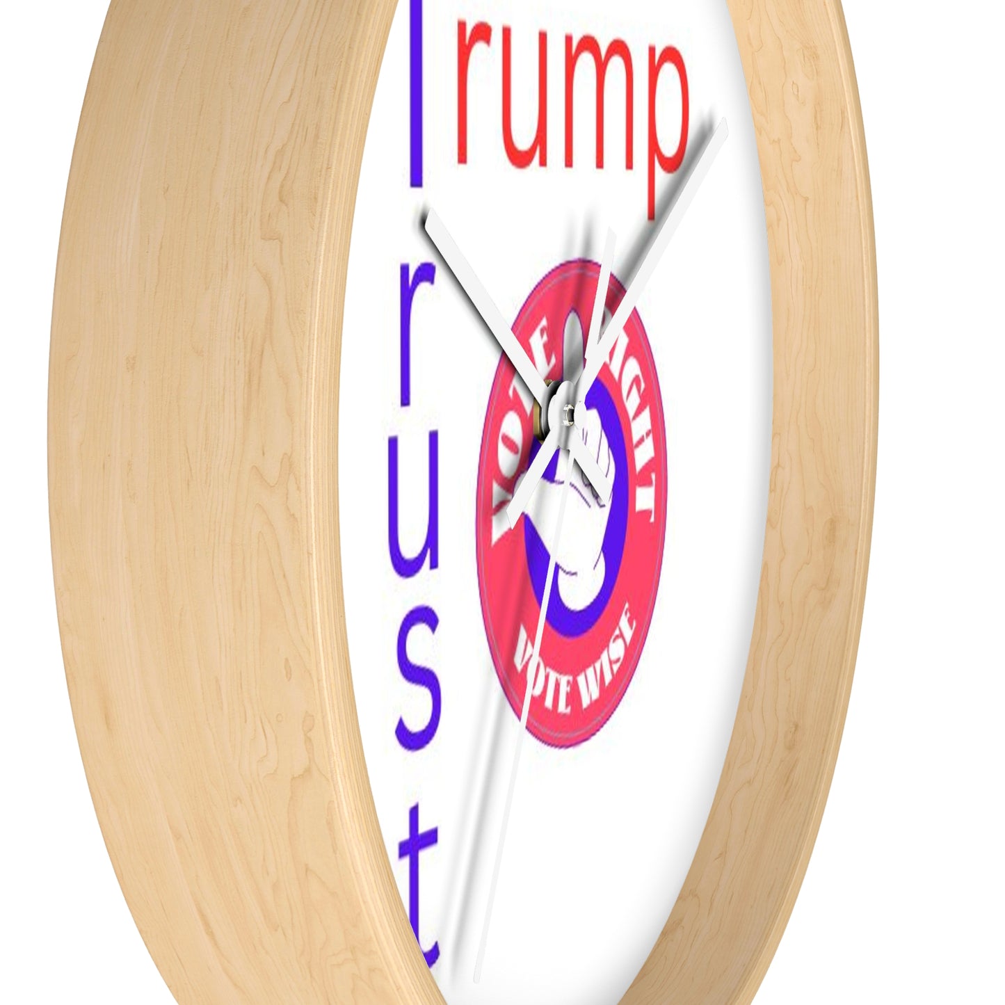 Trust Trump Wall Clock