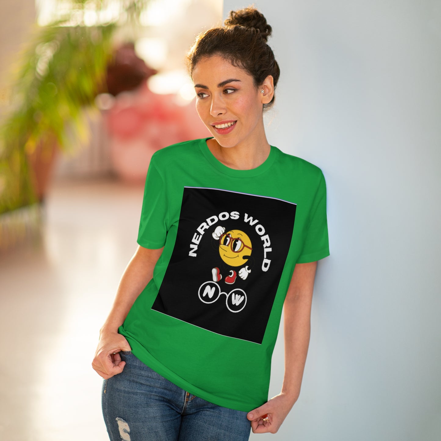 Nerdos World Organic Creator T-shirt - Unisex