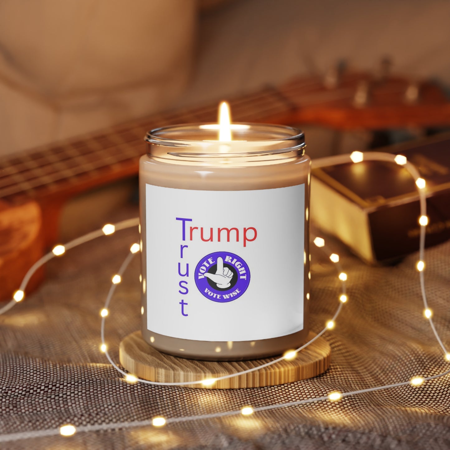 Trust Trump Scented Candle, 9oz