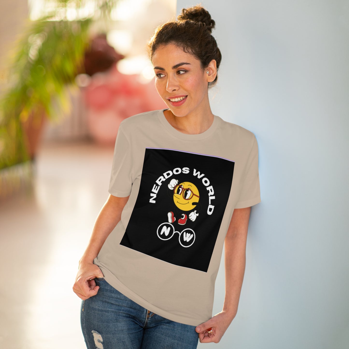 Nerdos World Organic Creator T-shirt - Unisex