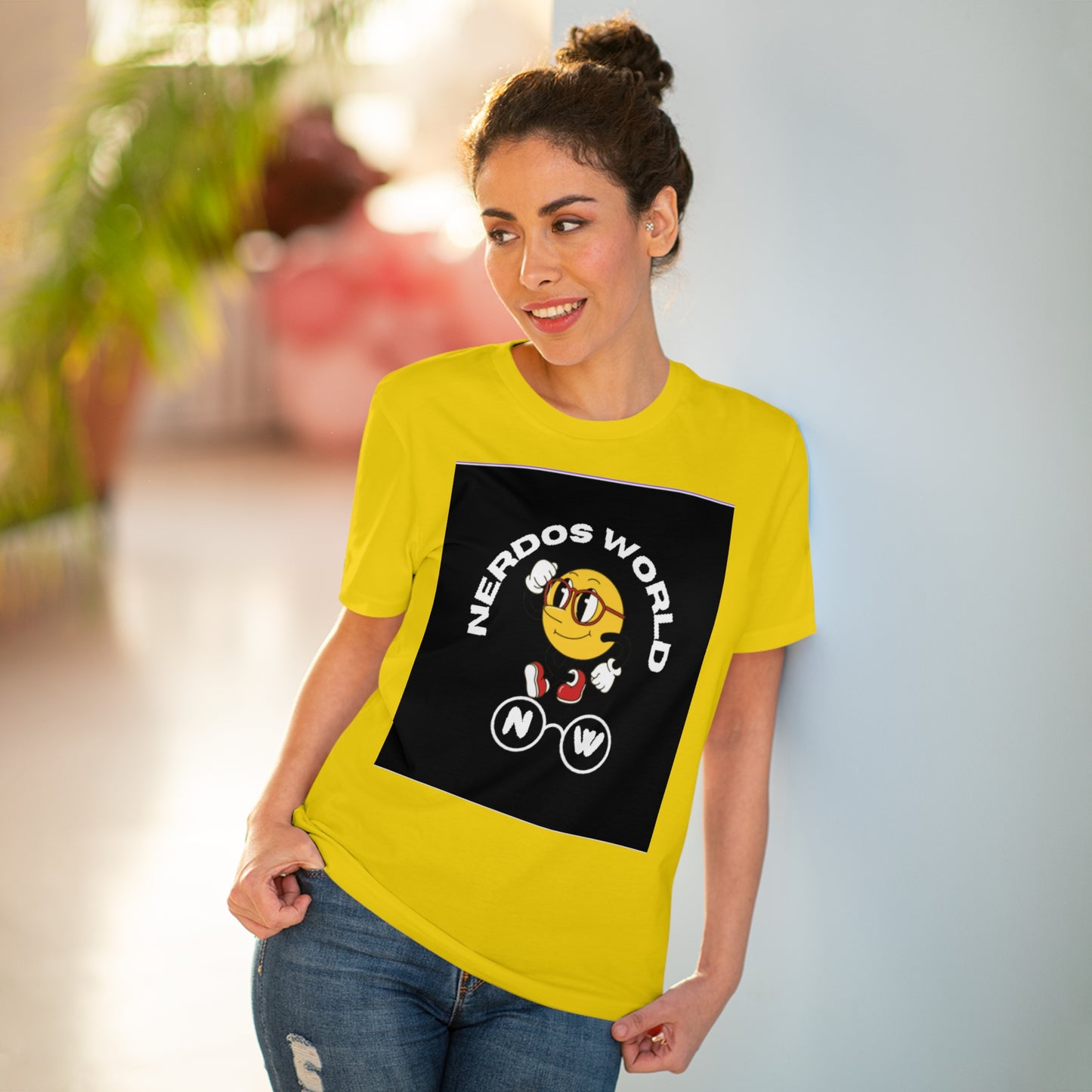Nerdos World Organic Creator T-shirt - Unisex