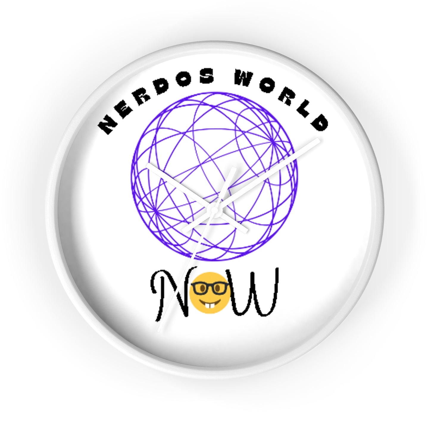 Nerdos World Classic Wall Clock