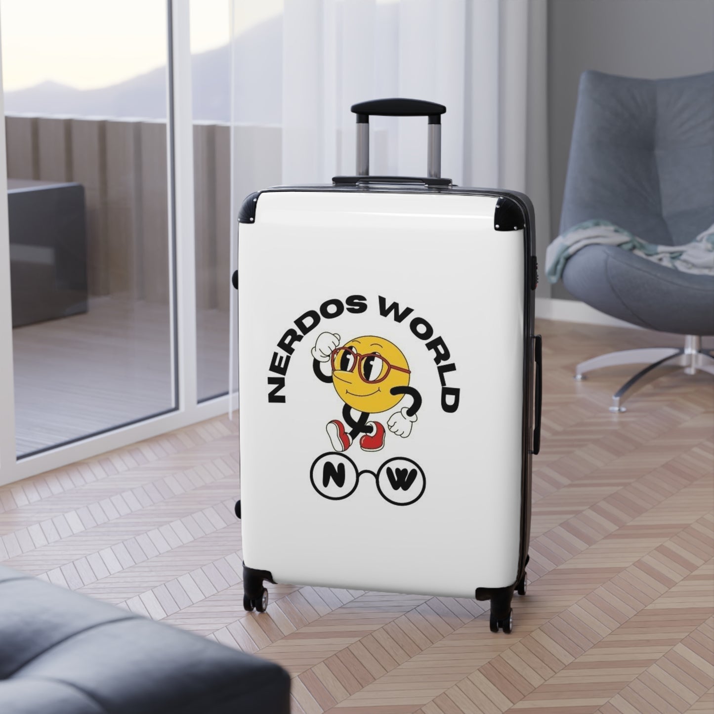 Nerdos World Suitcase