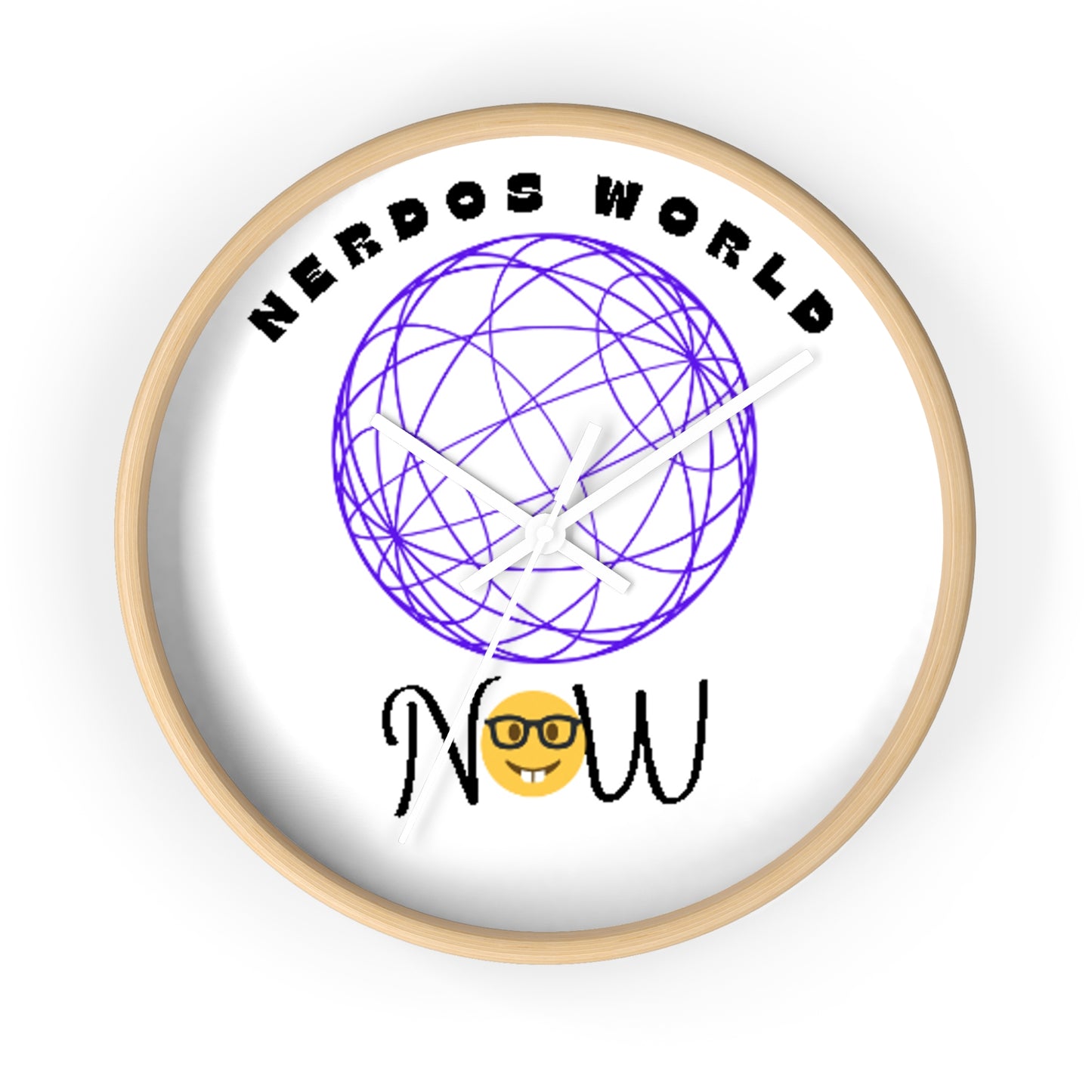 Nerdos World Classic Wall Clock