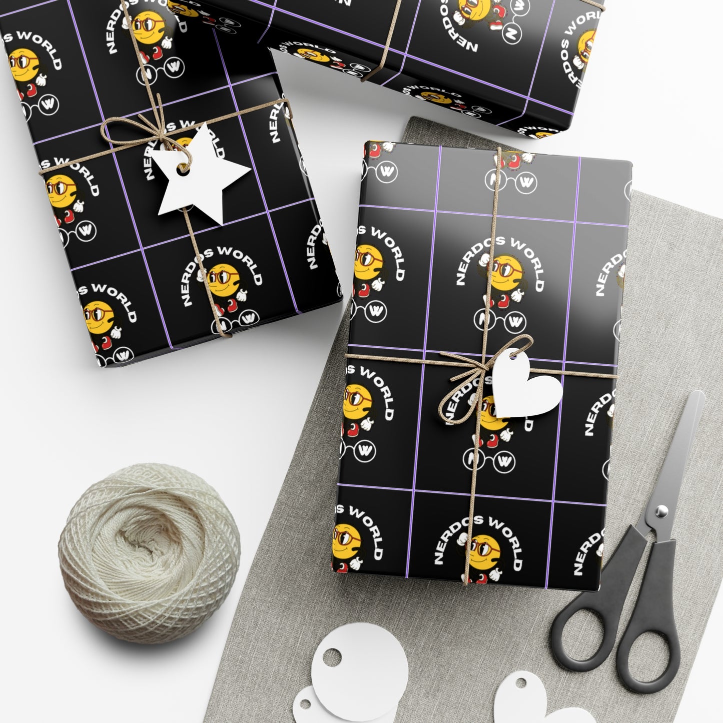 Nerdos World Gift Wrap Papers