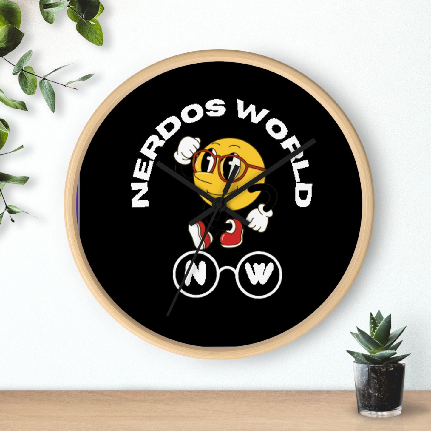 Nerdos World Wall Clock
