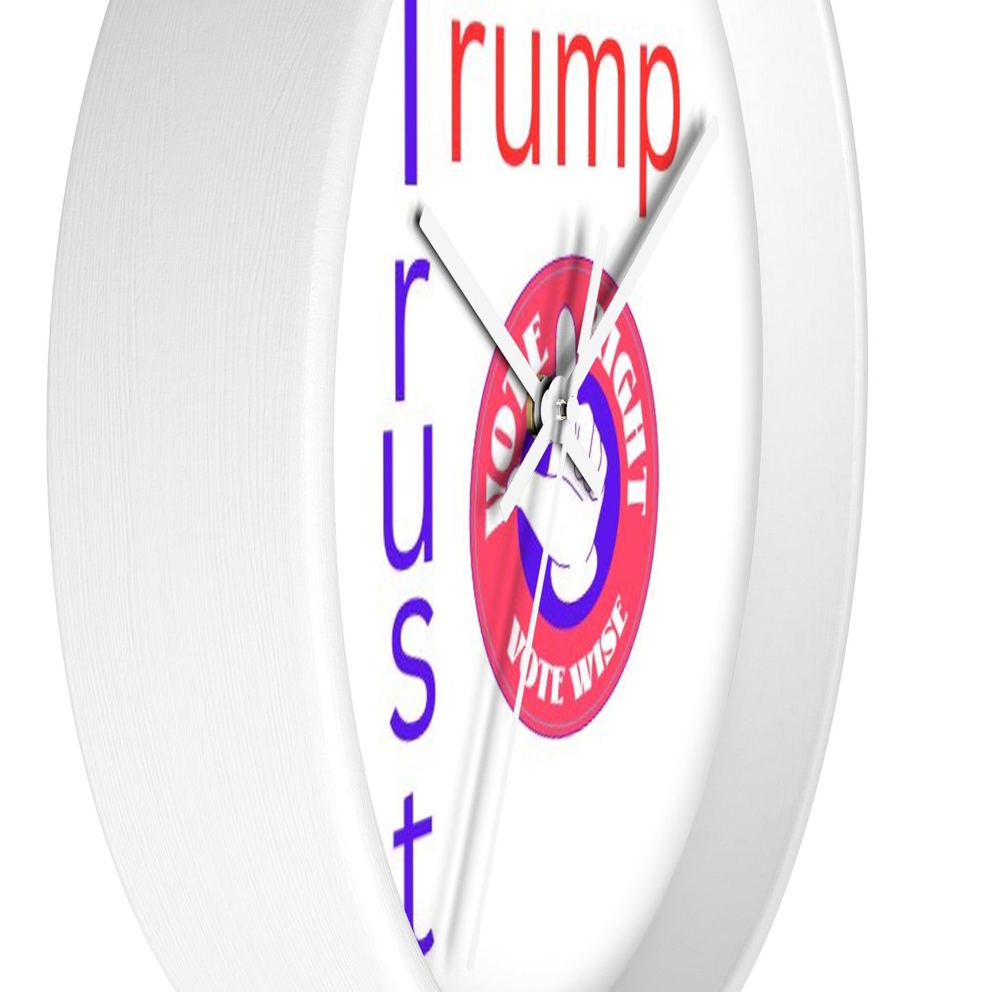 Trust Trump Wall Clock