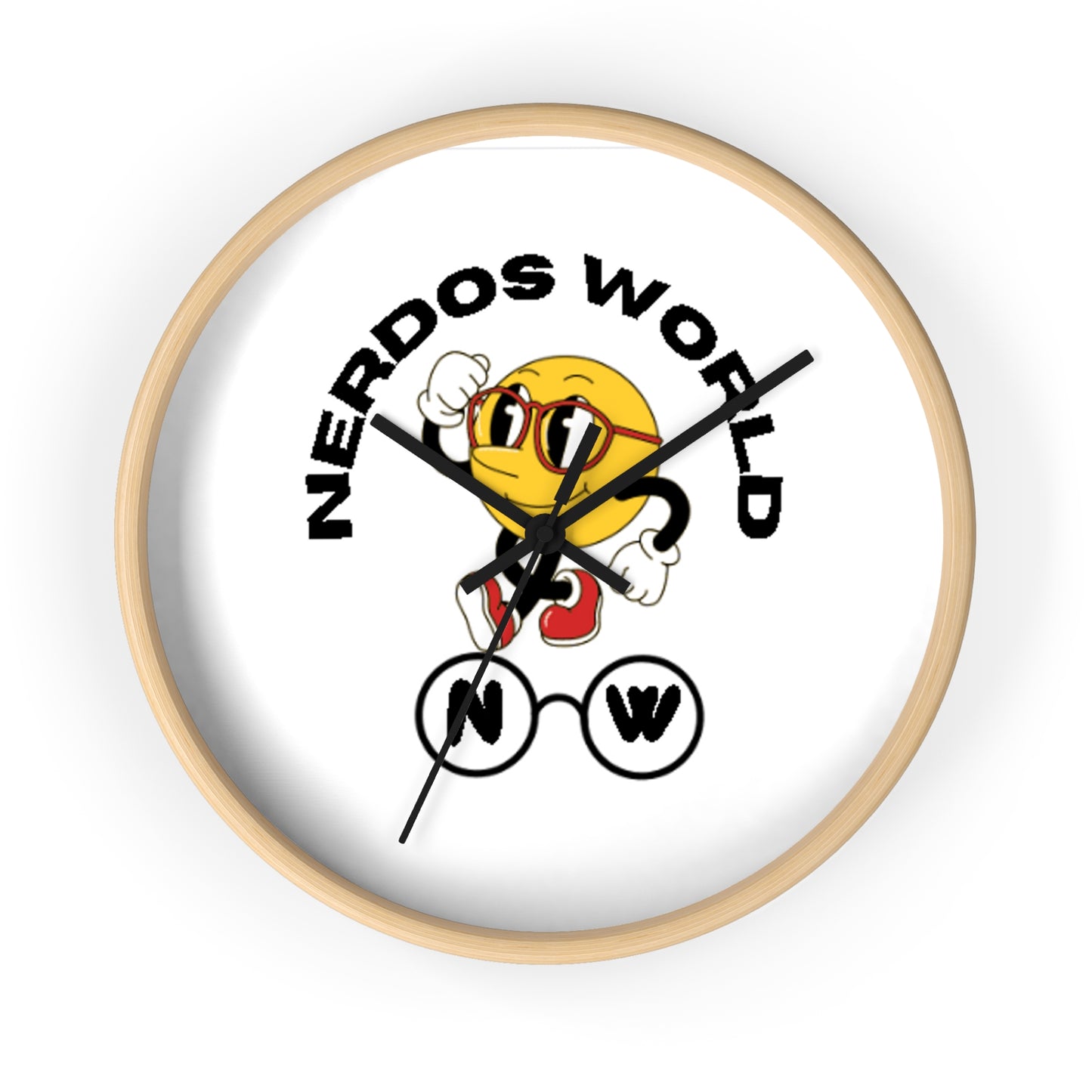Nerdos World Wall Clock