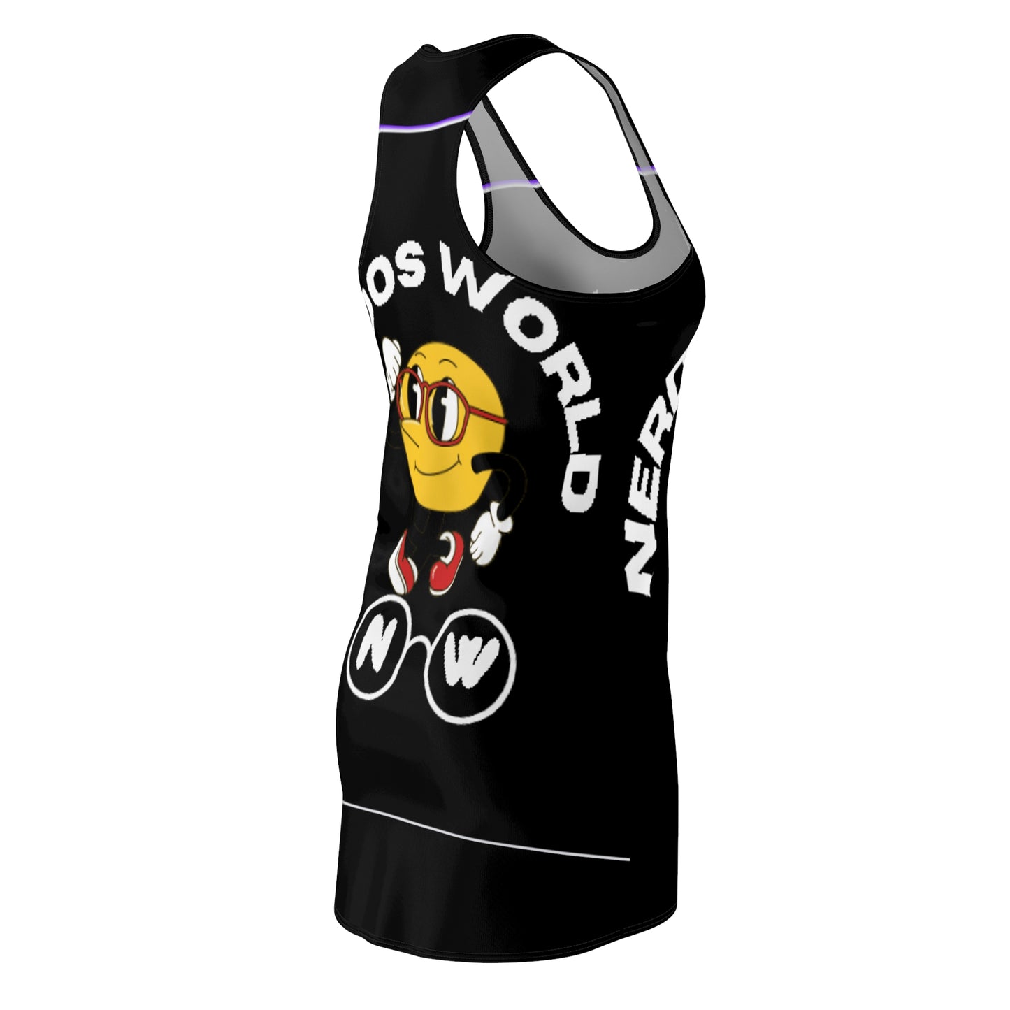 Nerdos World Women's Cut & Sew Racerback Dress