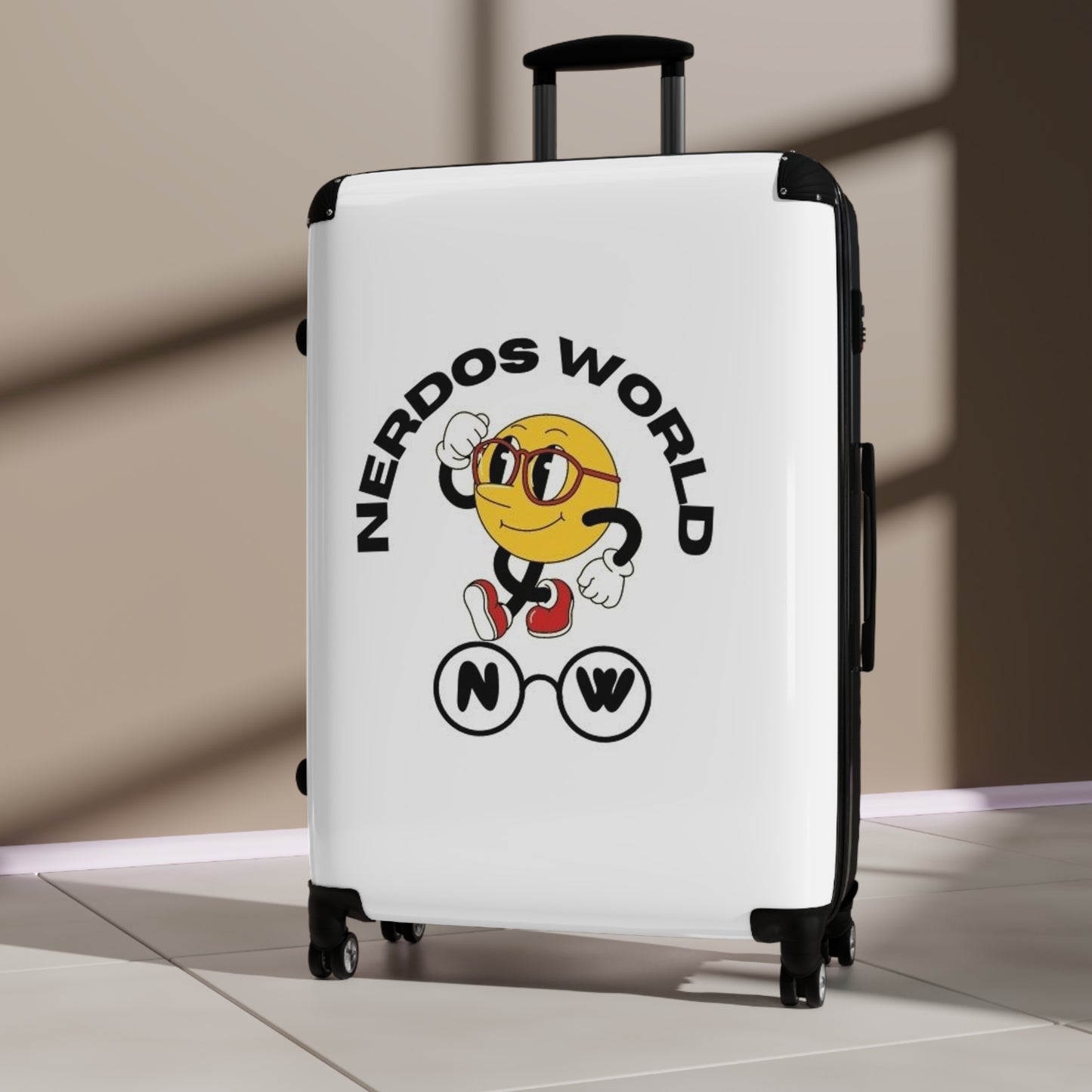 Nerdos World Suitcase