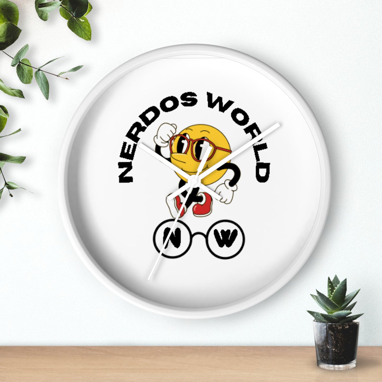 Nerdos World Wall Clock