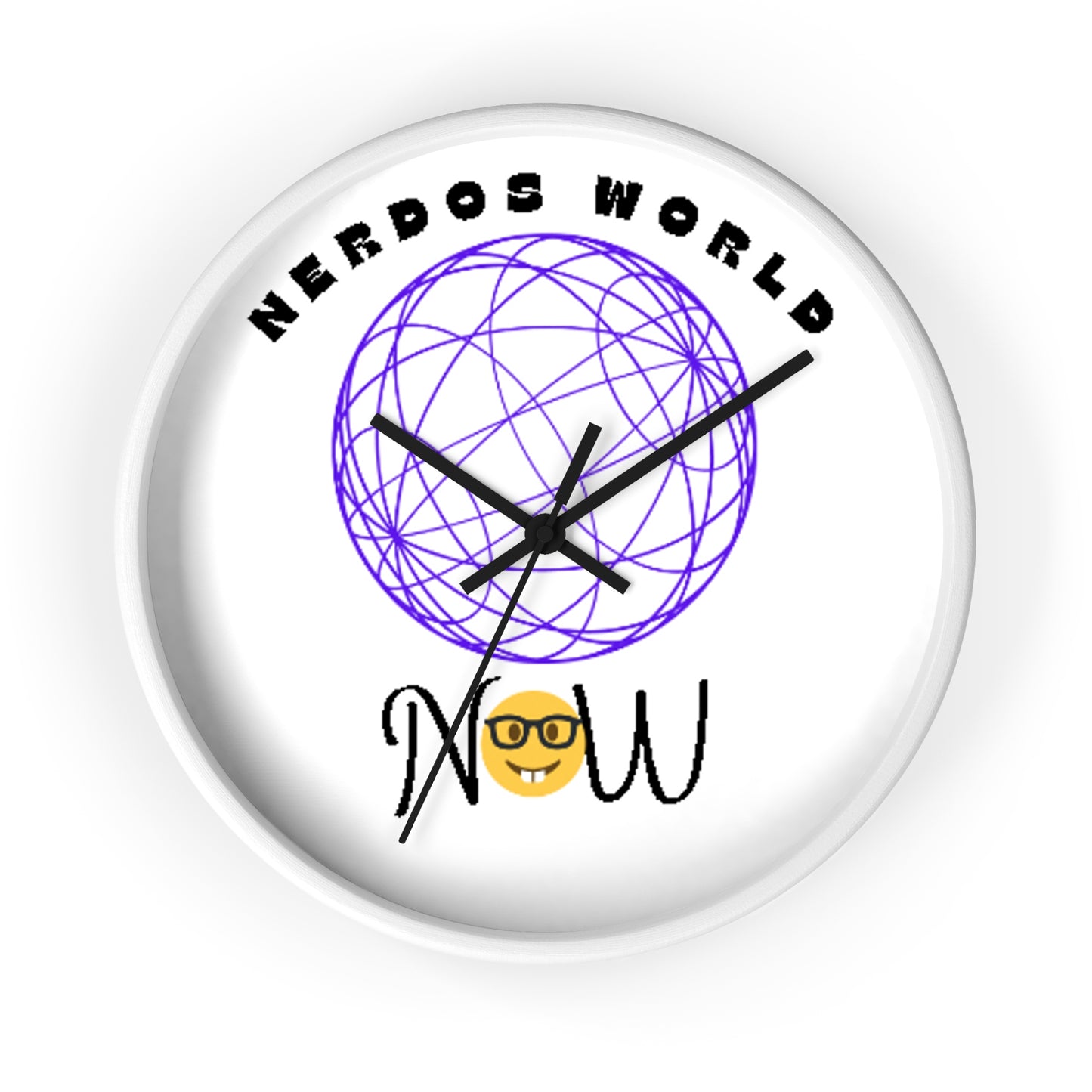 Nerdos World Classic Wall Clock