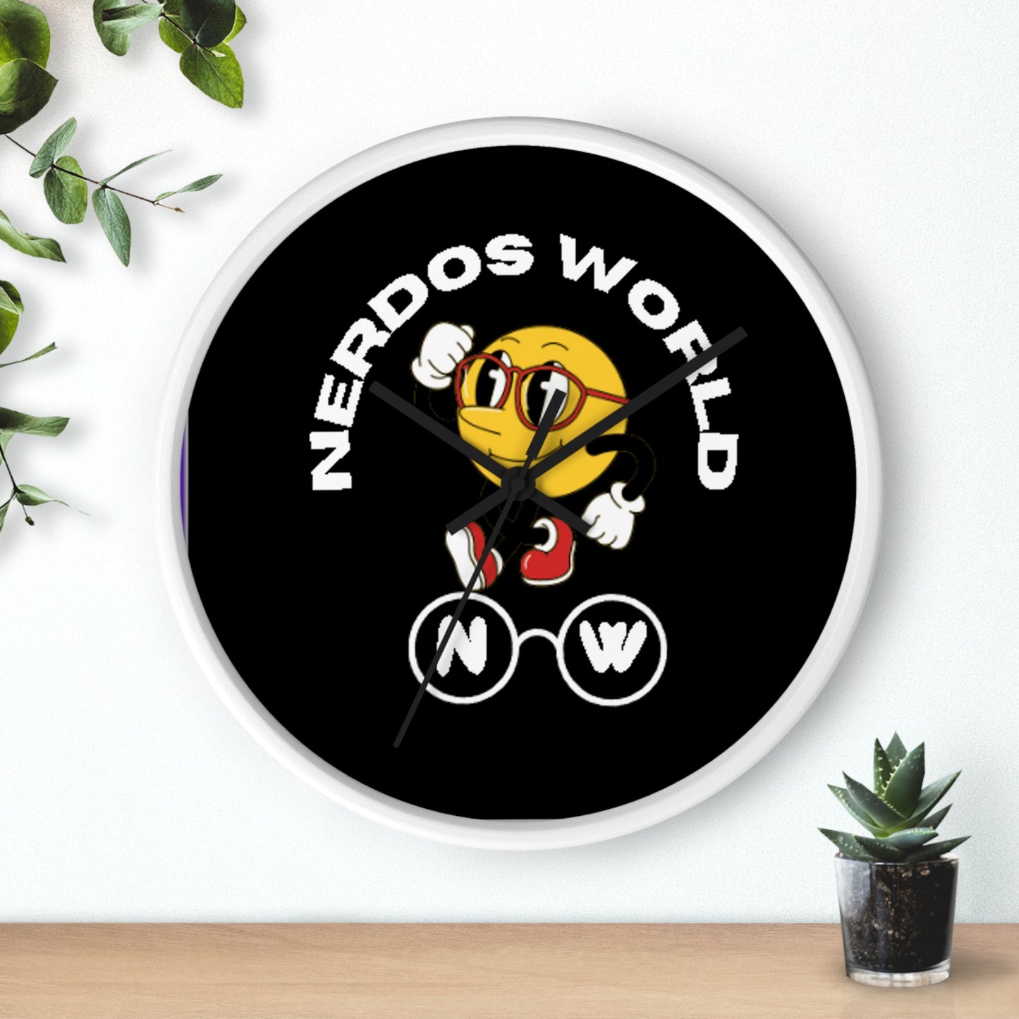 Nerdos World Wall Clock
