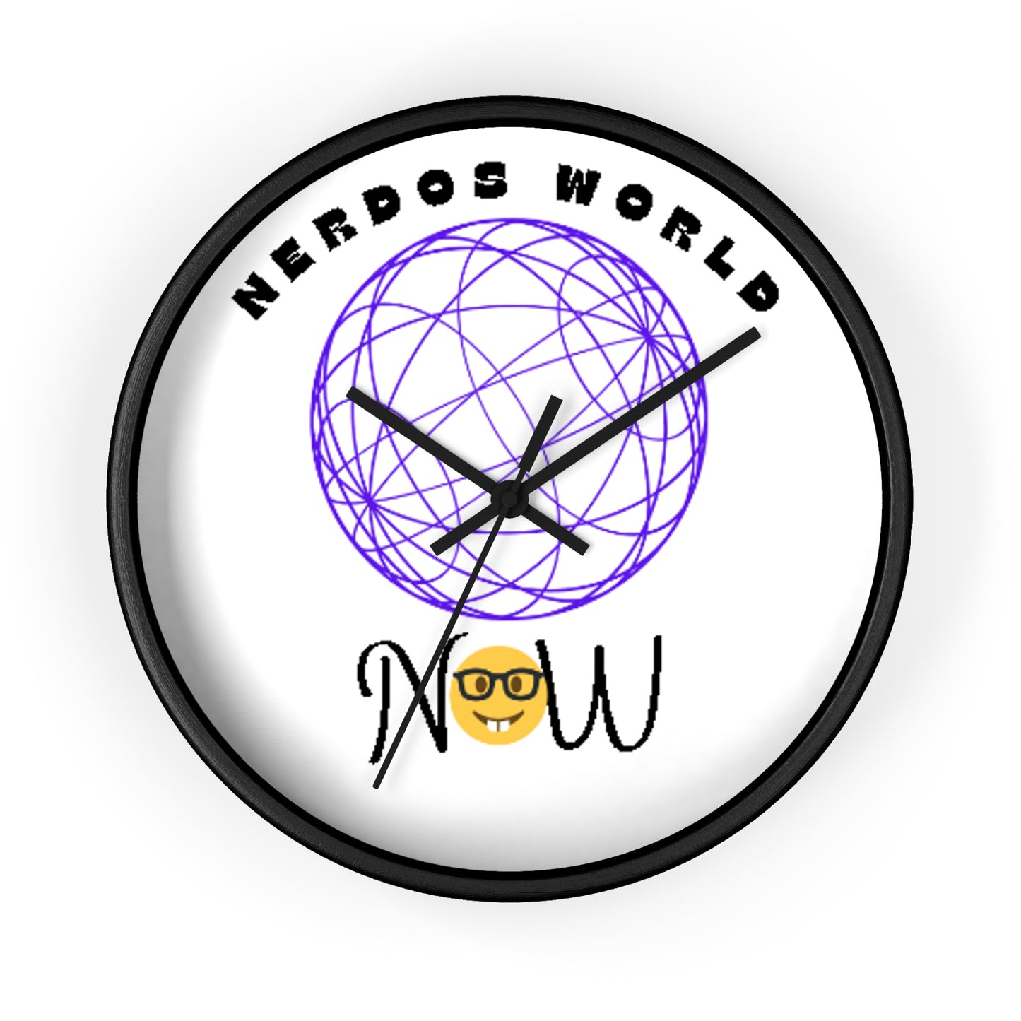 Nerdos World Classic Wall Clock