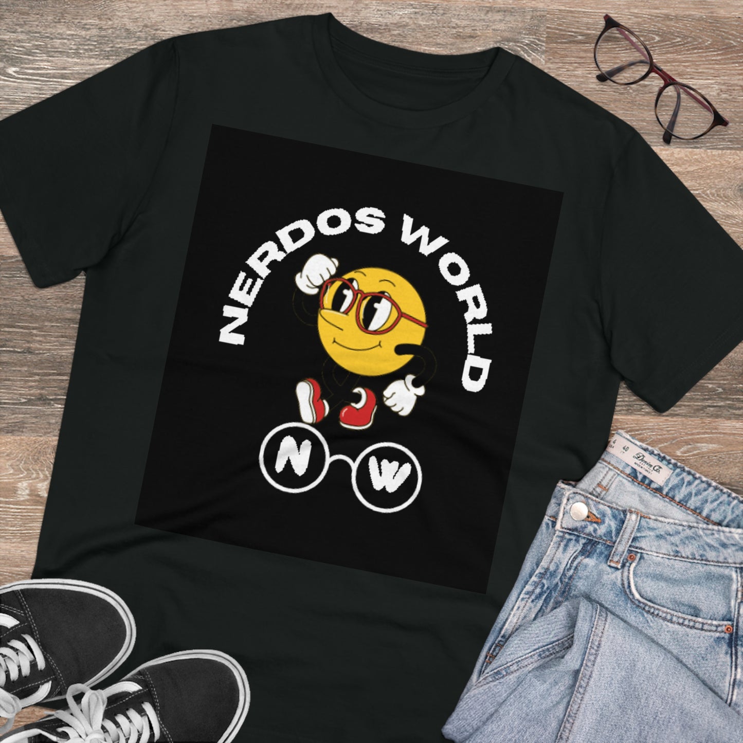 Nerdos World Organic Creator T-shirt - Unisex
