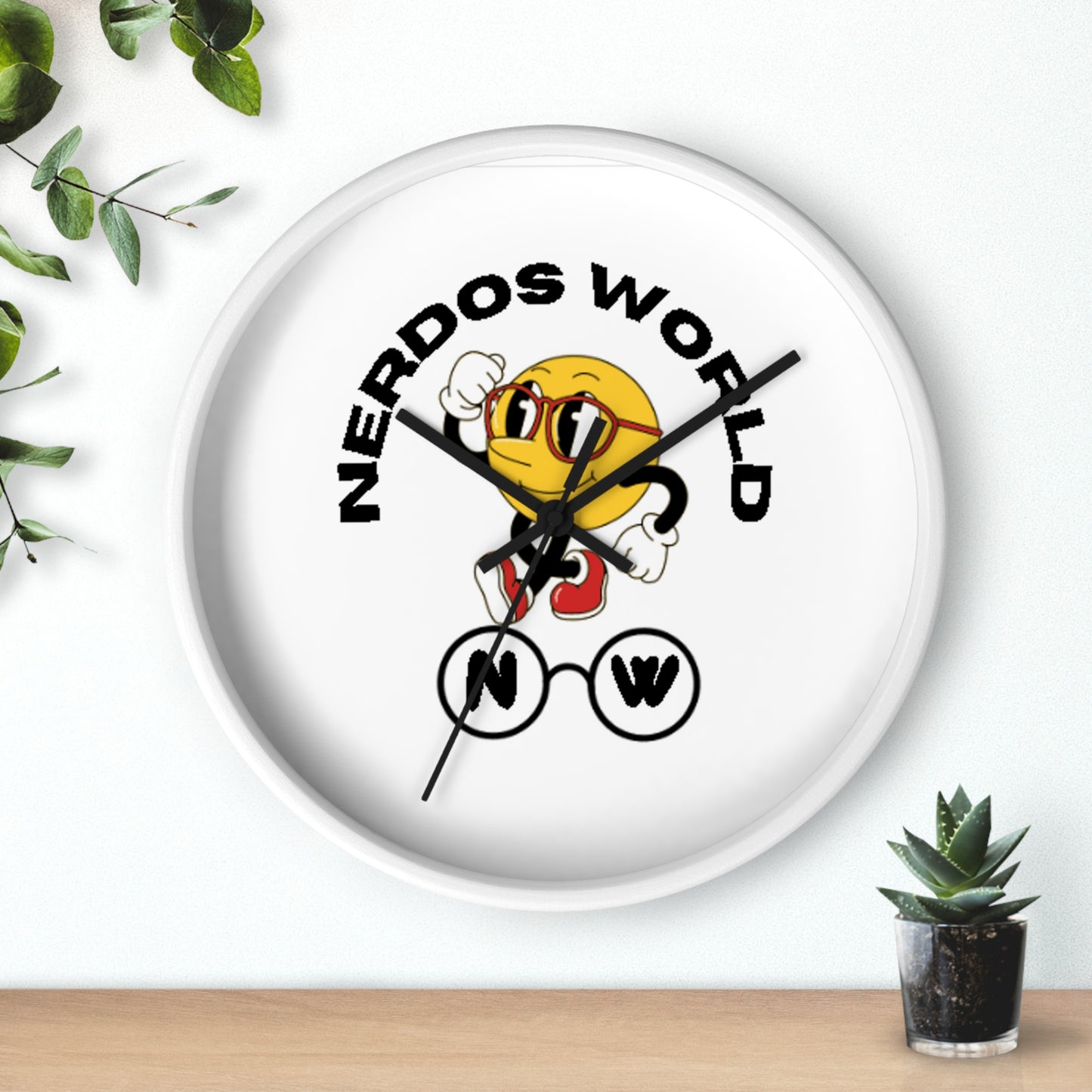 Nerdos World Wall Clock