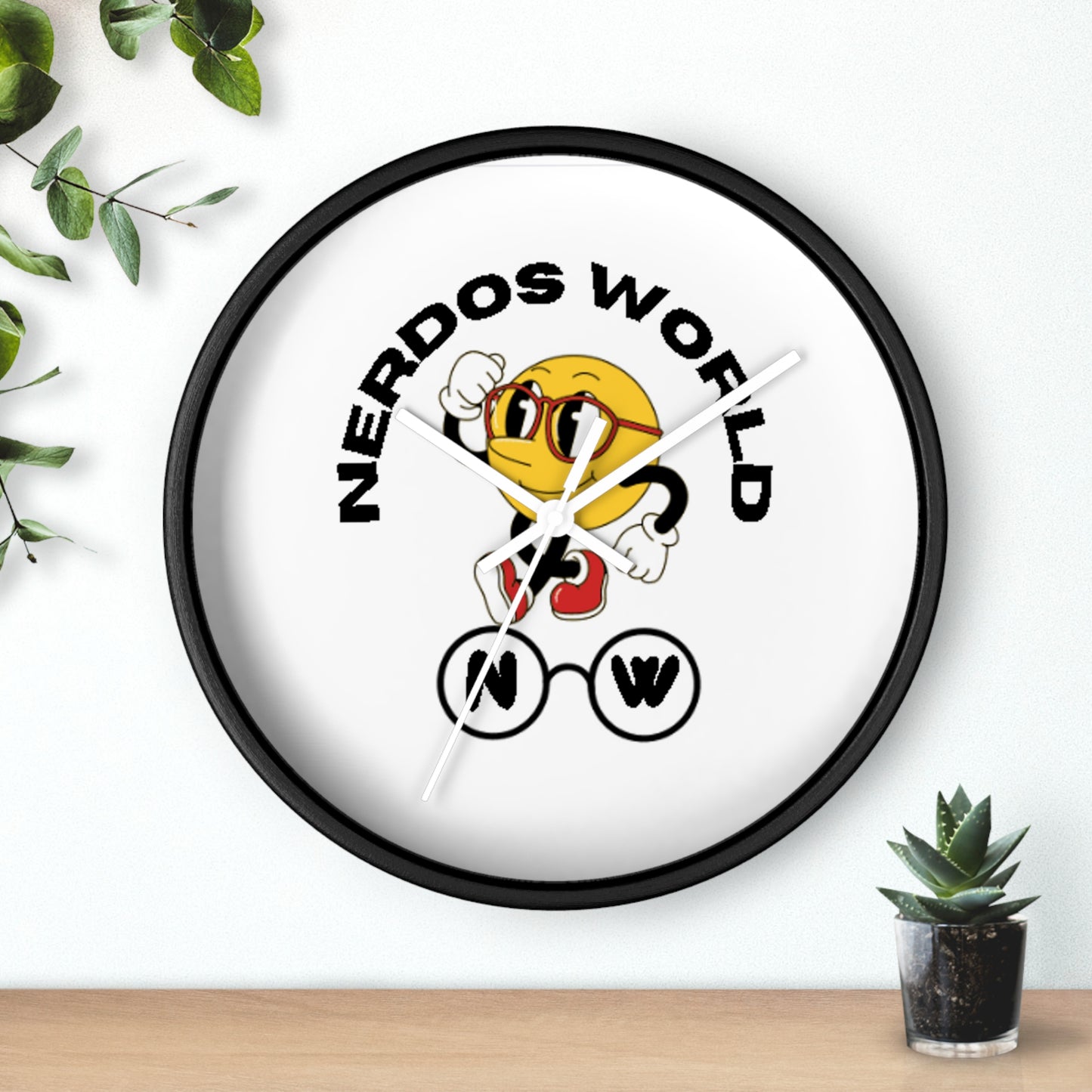 Nerdos World Wall Clock