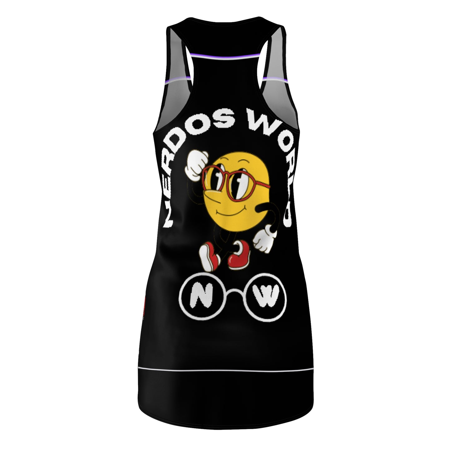 Nerdos World Women's Cut & Sew Racerback Dress