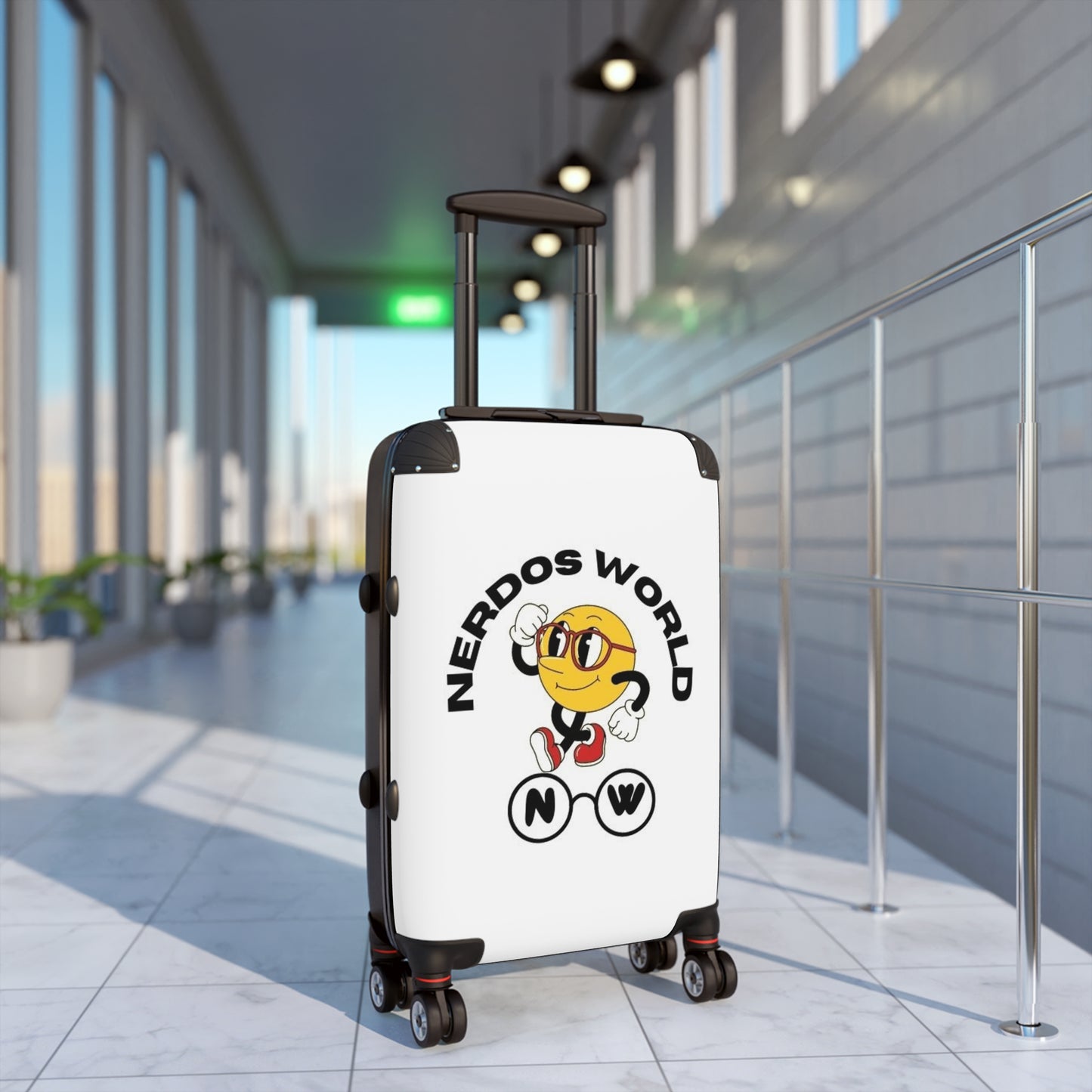 Nerdos World Suitcase
