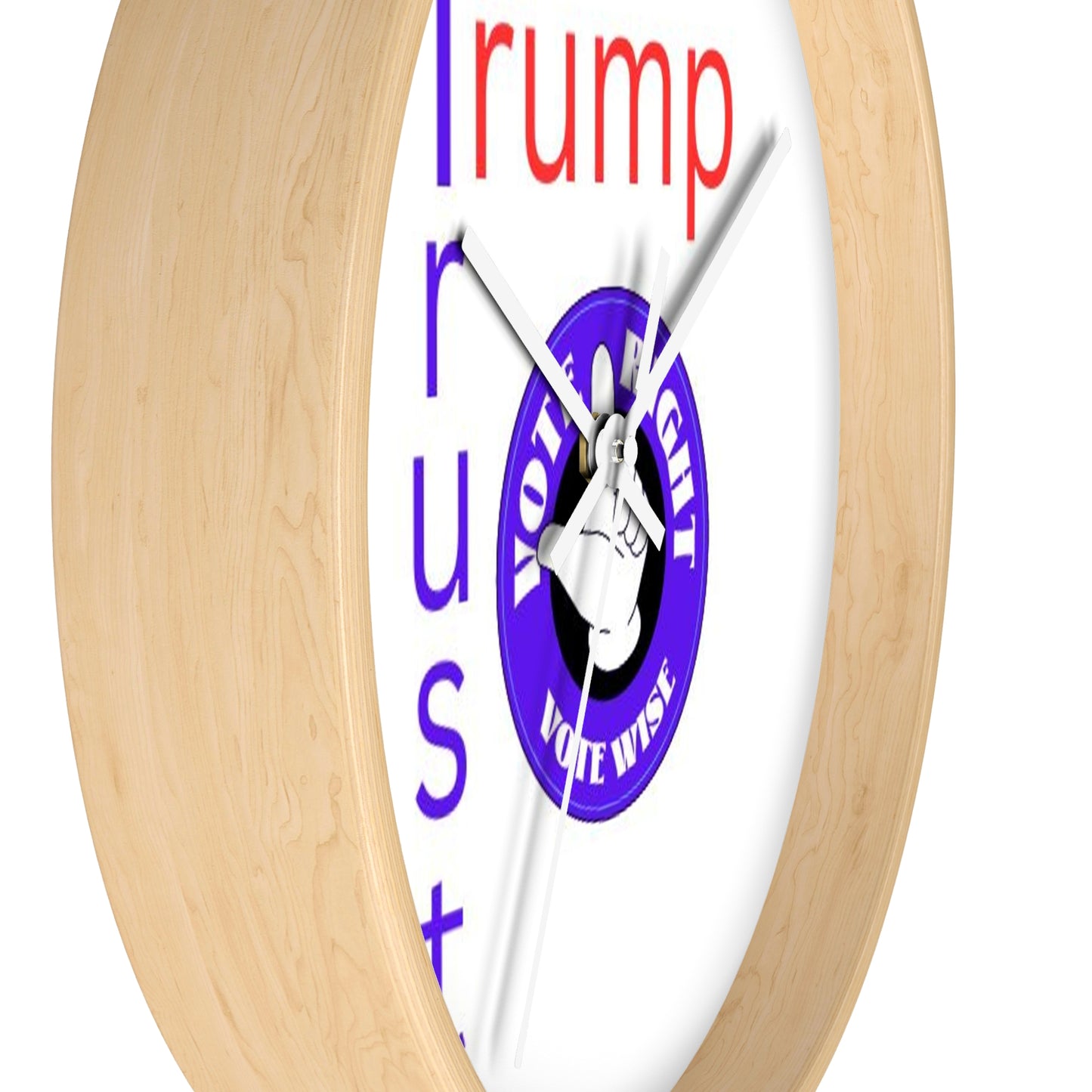 Trust Trump Wall Clock