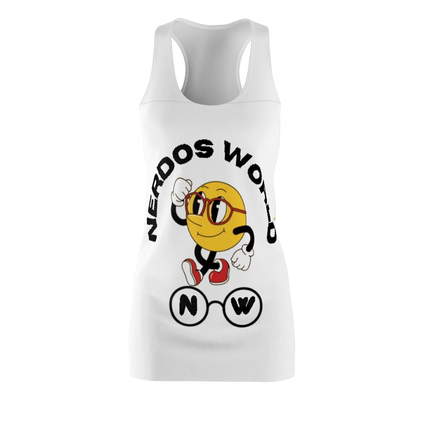 Nerdos World Women's Cut & Sew Racerback Dress