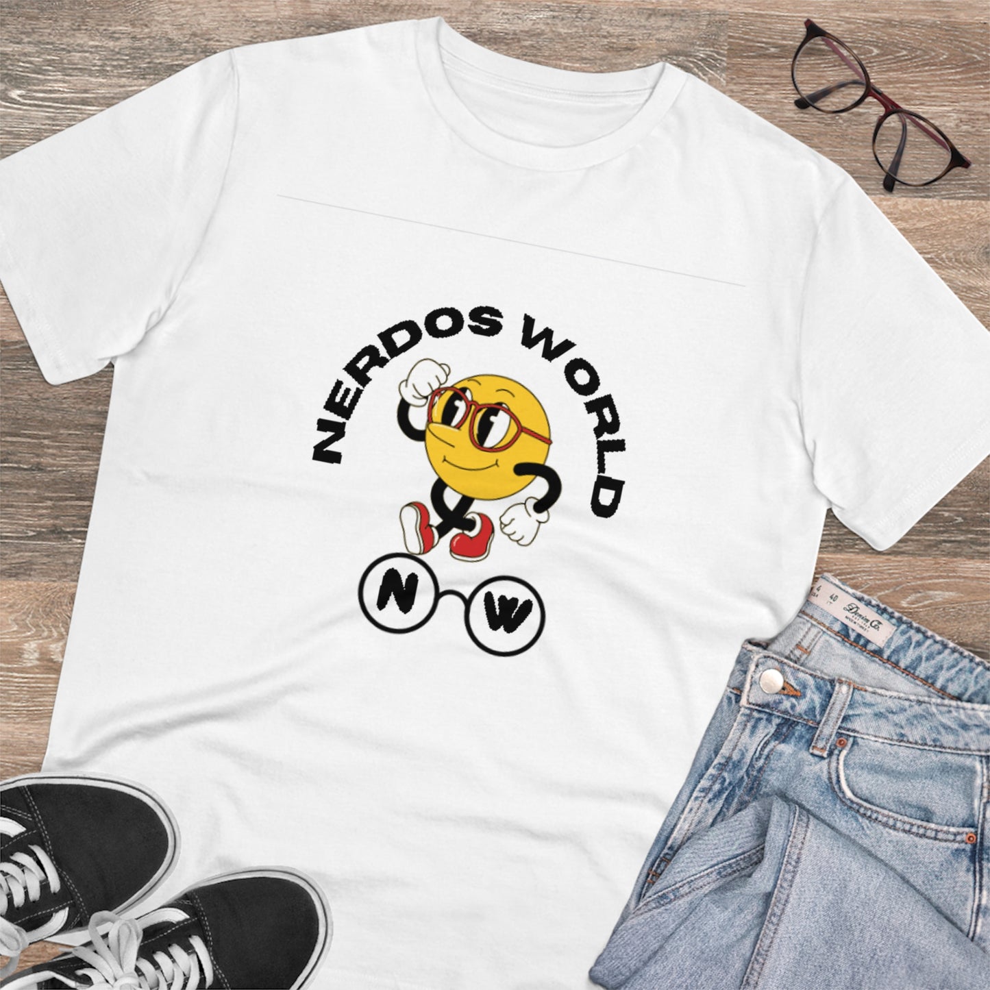Nerdos World Organic Creator T-shirt - Unisex