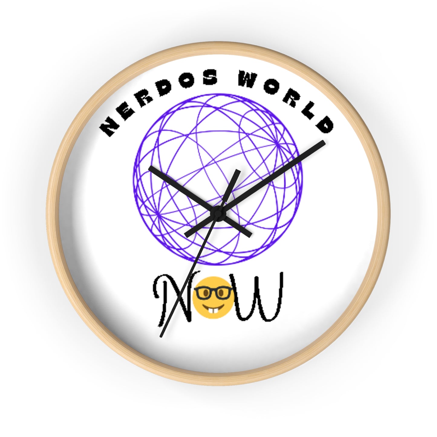 Nerdos World Classic Wall Clock