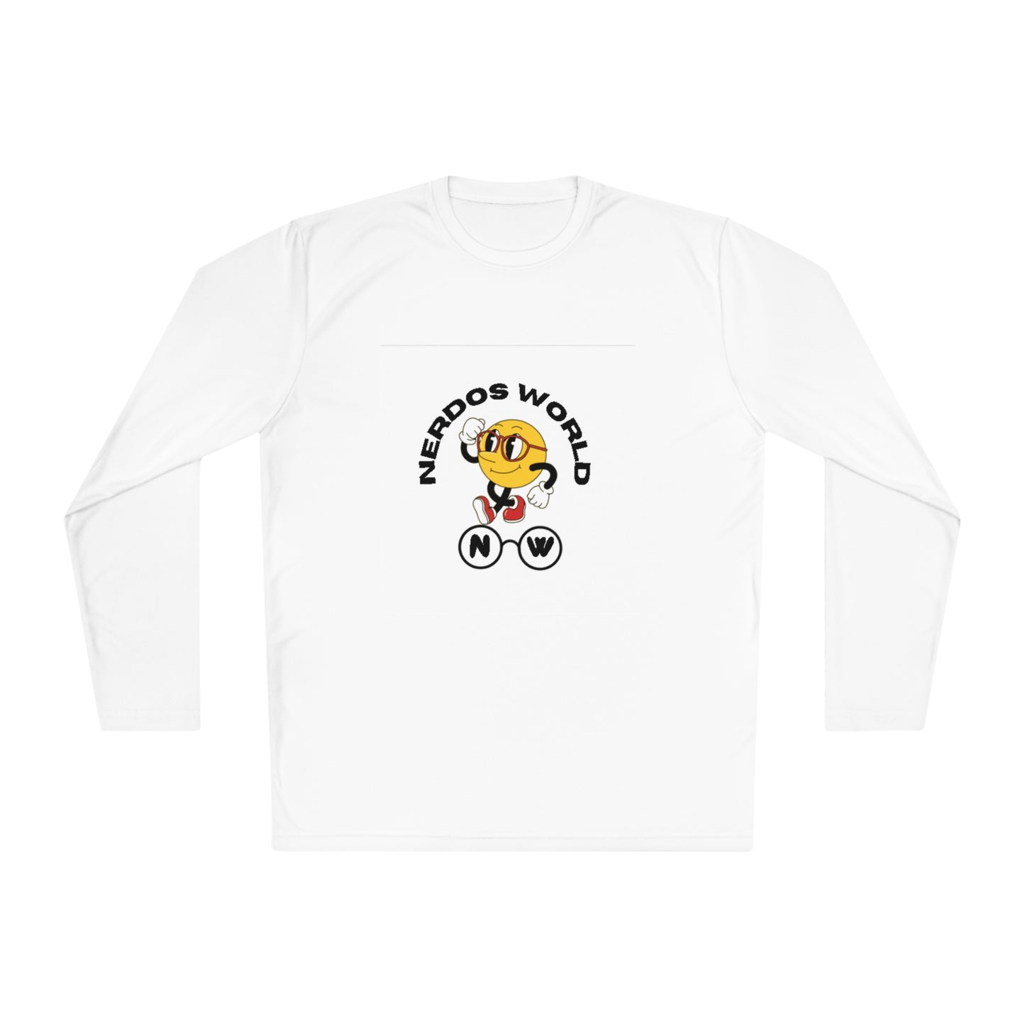 Nerdos World Unisex Lightweight Long Sleeve Tee