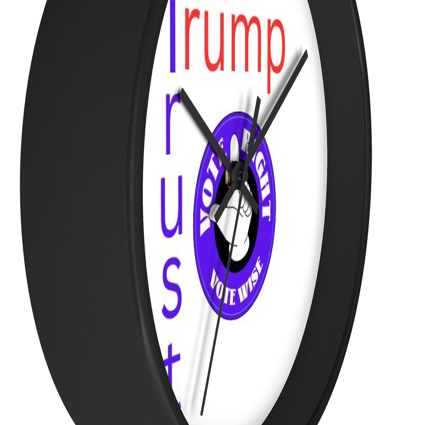 Trust Trump Wall Clock
