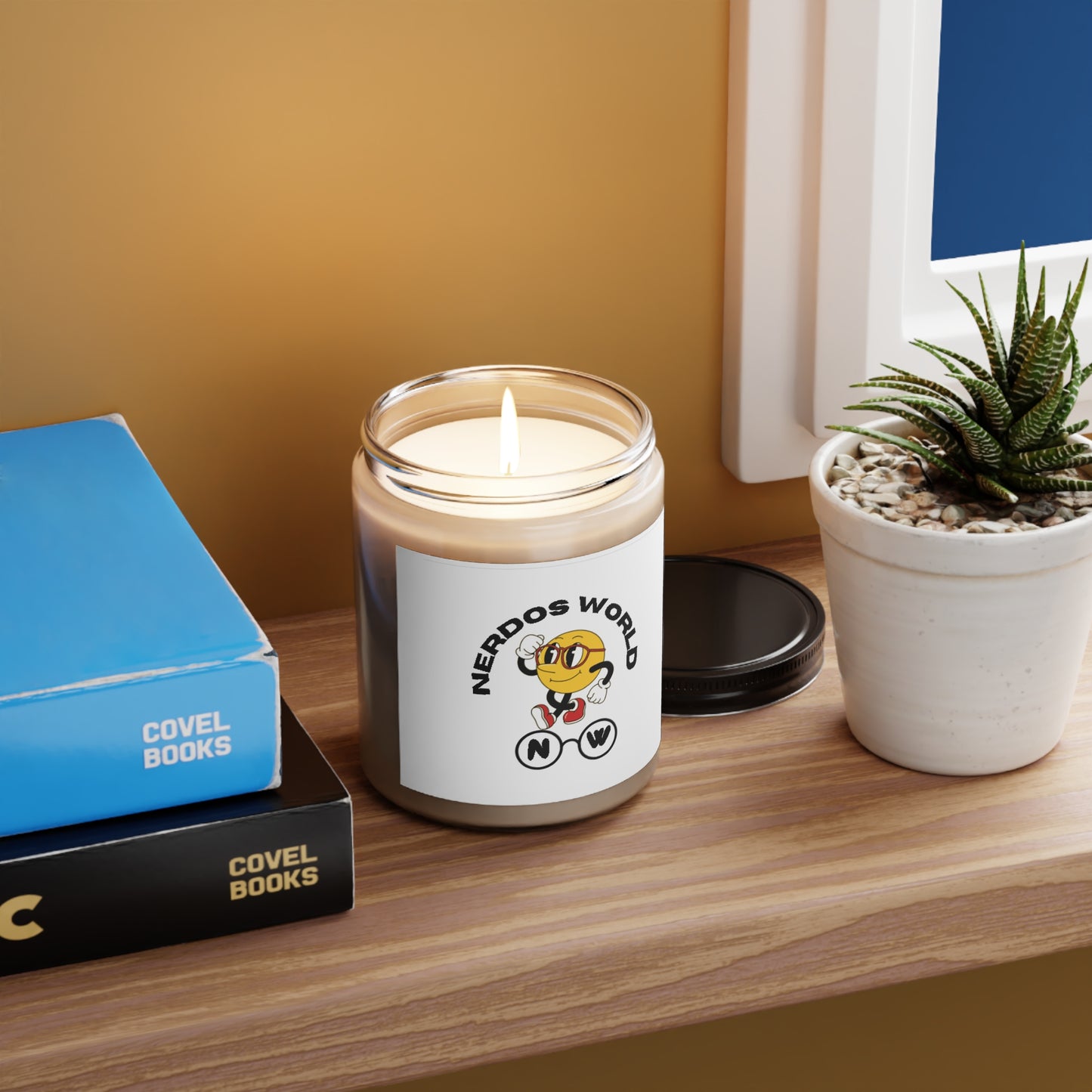 Nerdos World Scented Candle, 9oz