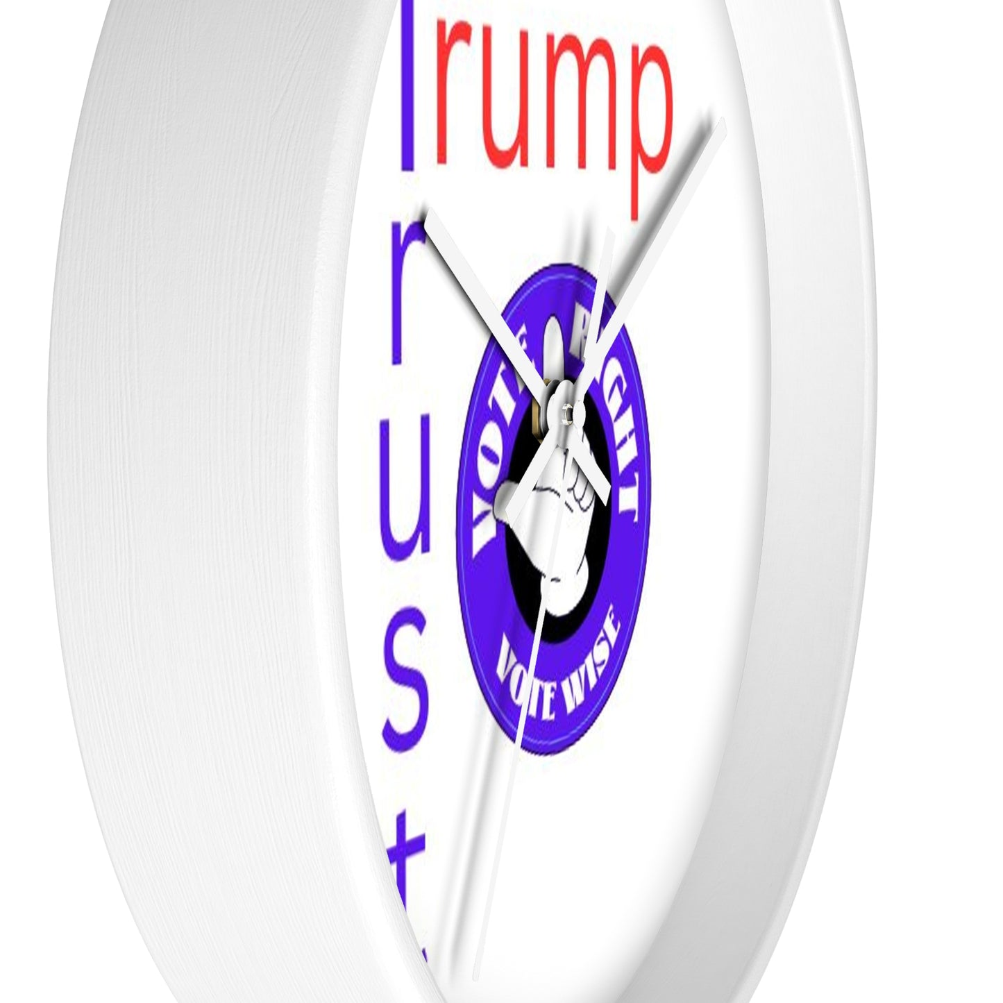 Trust Trump Wall Clock