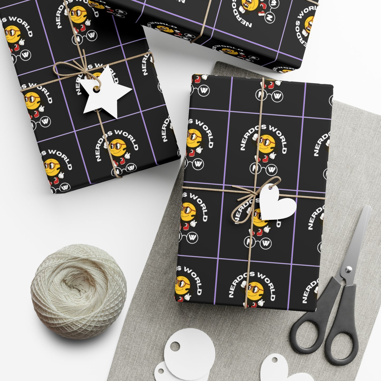 Nerdos World Gift Wrap Papers