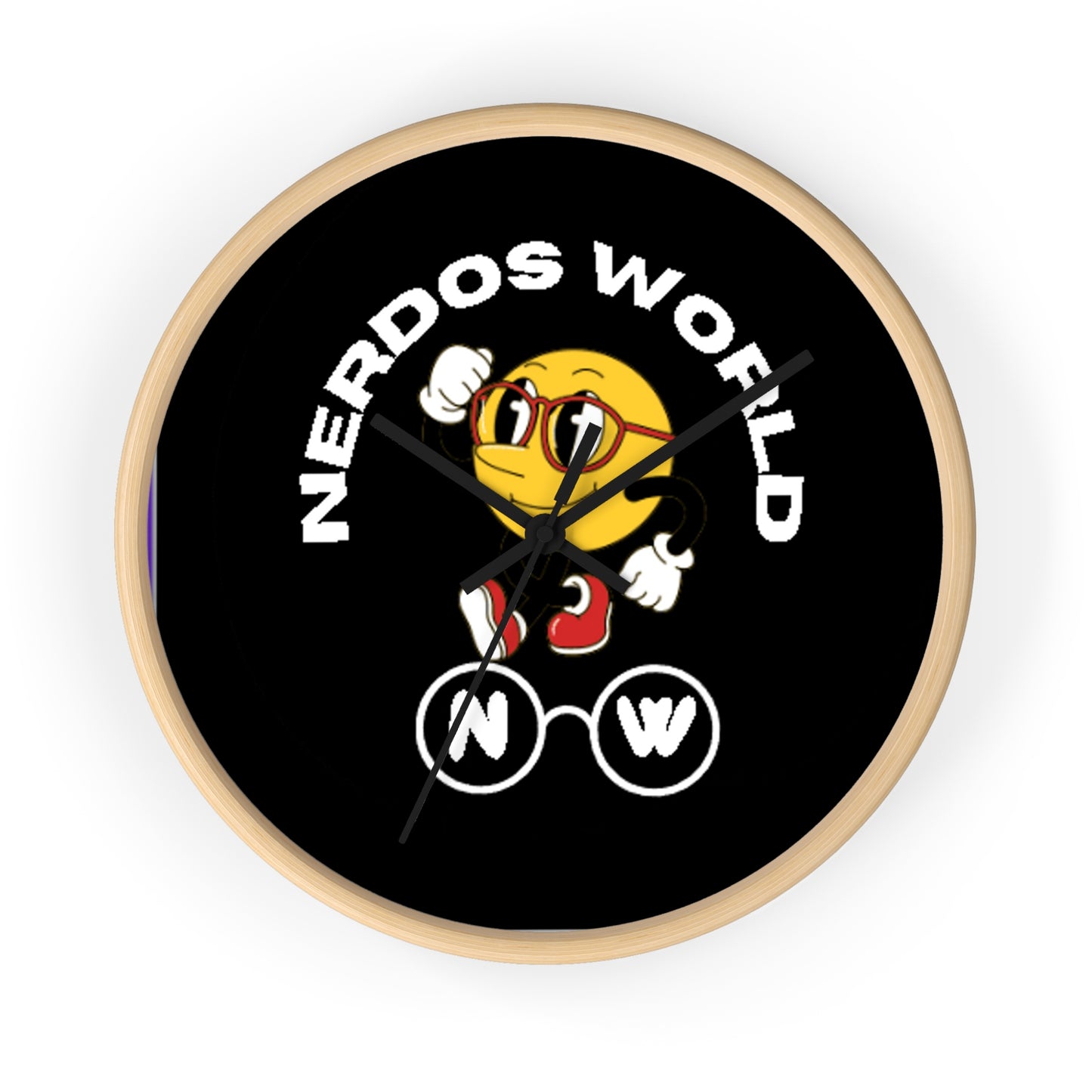 Nerdos World Wall Clock