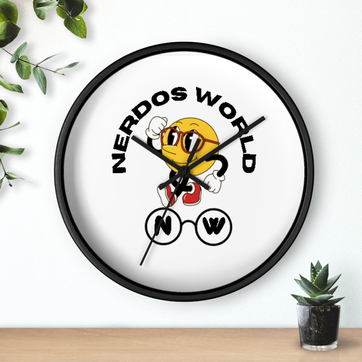 Nerdos World Wall Clock