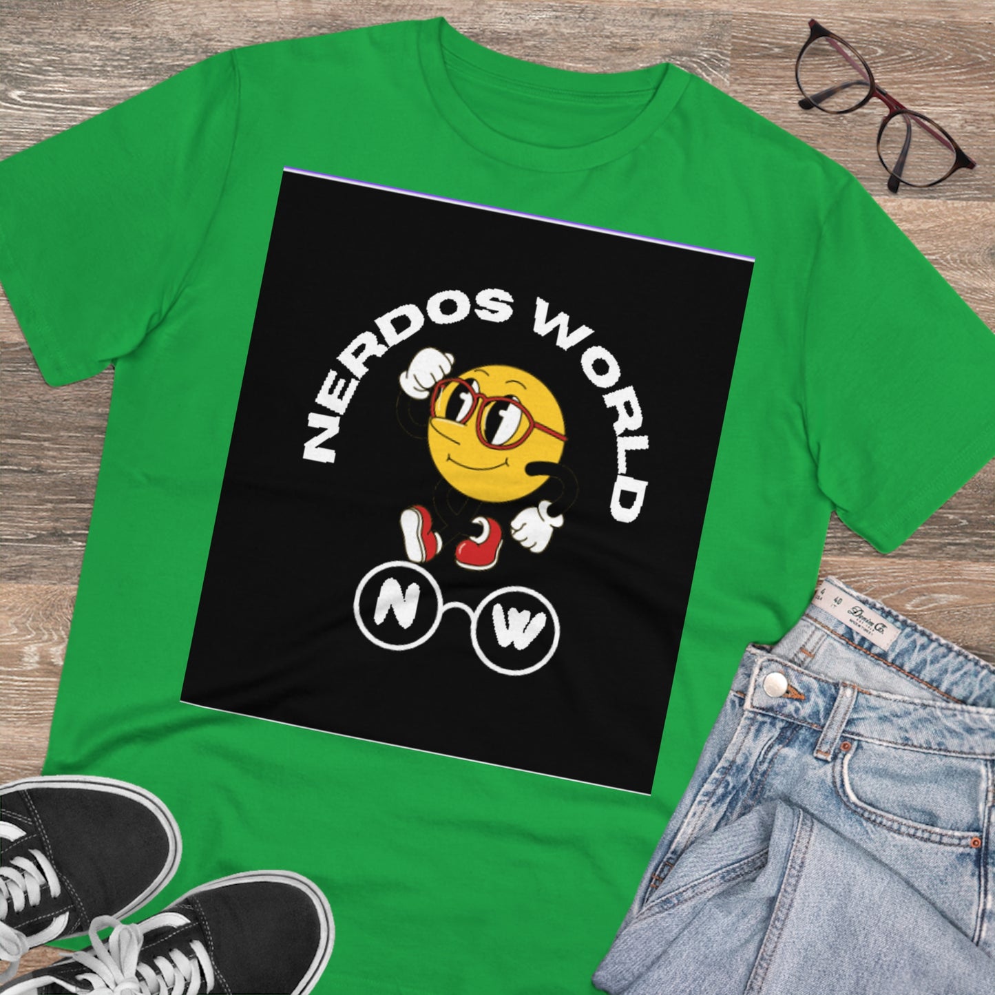 Nerdos World Organic Creator T-shirt - Unisex