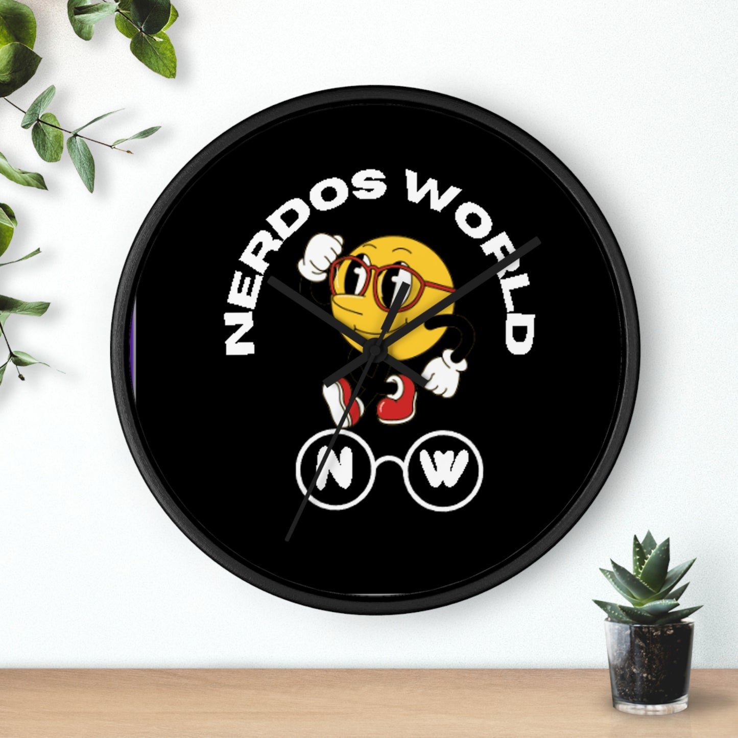 Nerdos World Wall Clock