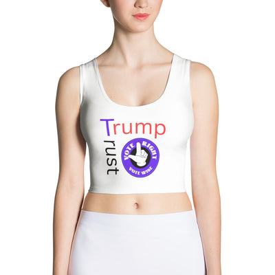 Trust Trump Crop Top