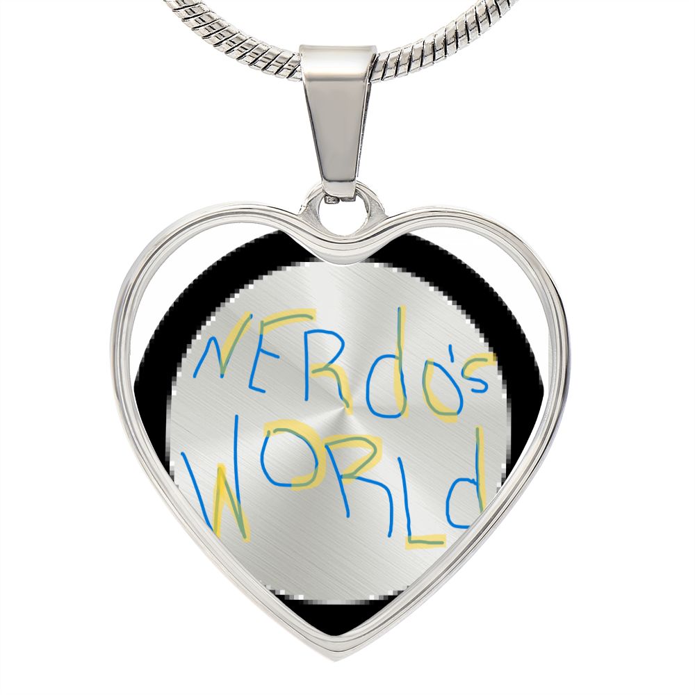 Personalized / Engraved Heart Necklace Silver / Gold