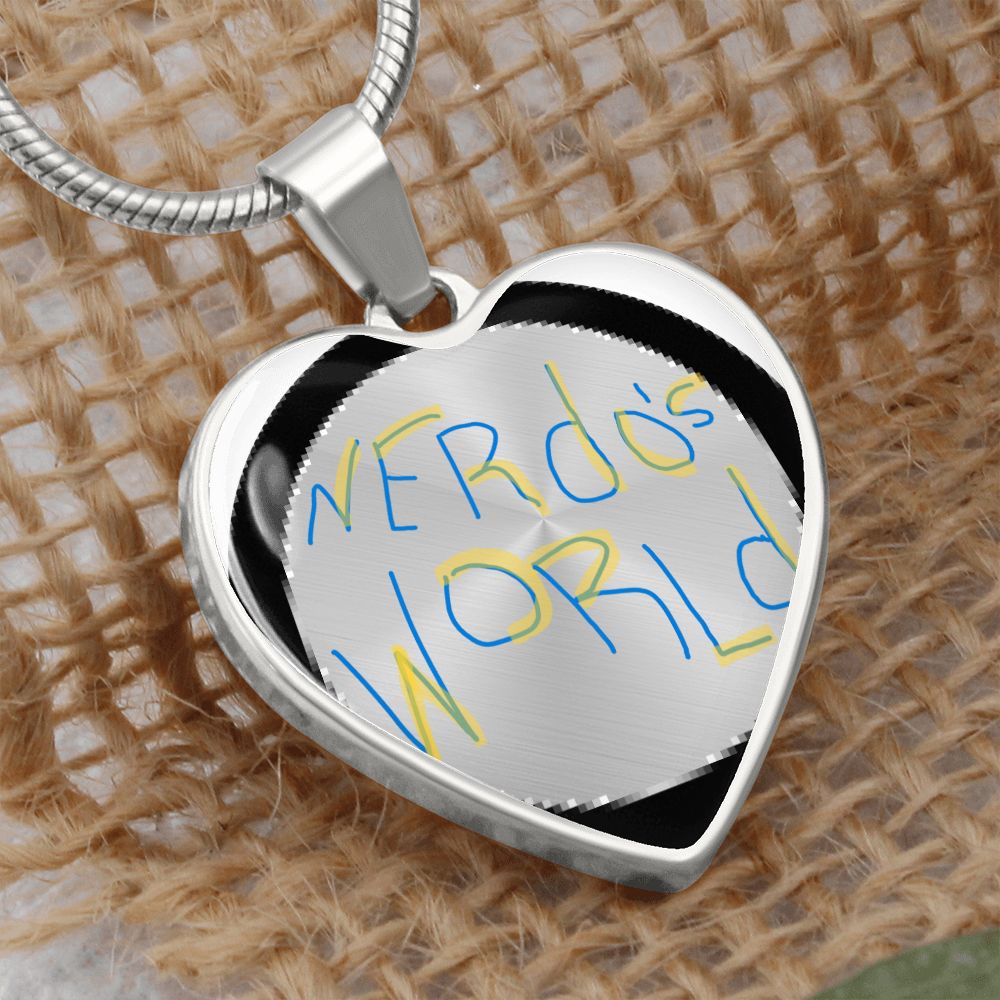Personalized / Engraved Heart Necklace Silver / Gold