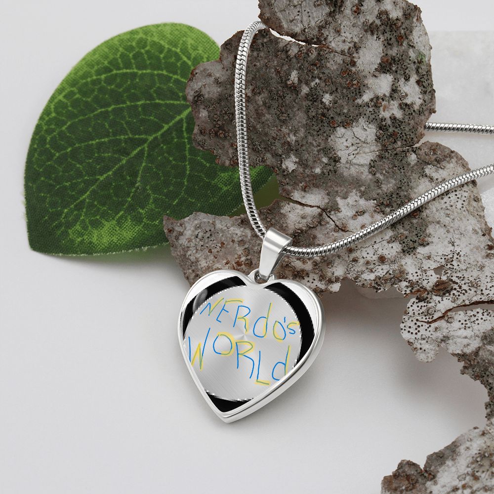 Personalized / Engraved Heart Necklace Silver / Gold