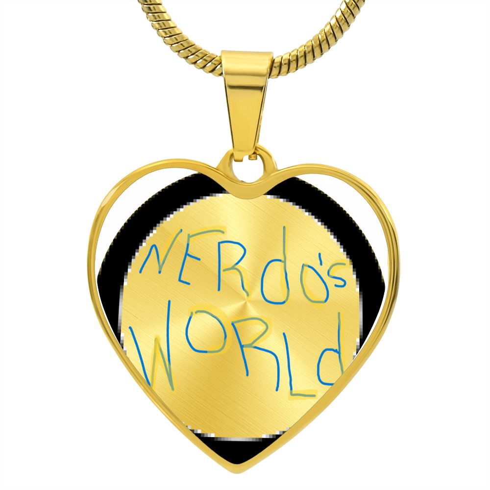 Personalized / Engraved Heart Necklace Silver / Gold