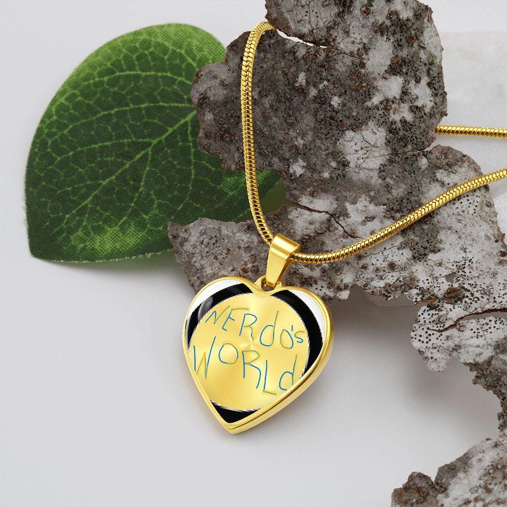 Personalized / Engraved Heart Necklace Silver / Gold