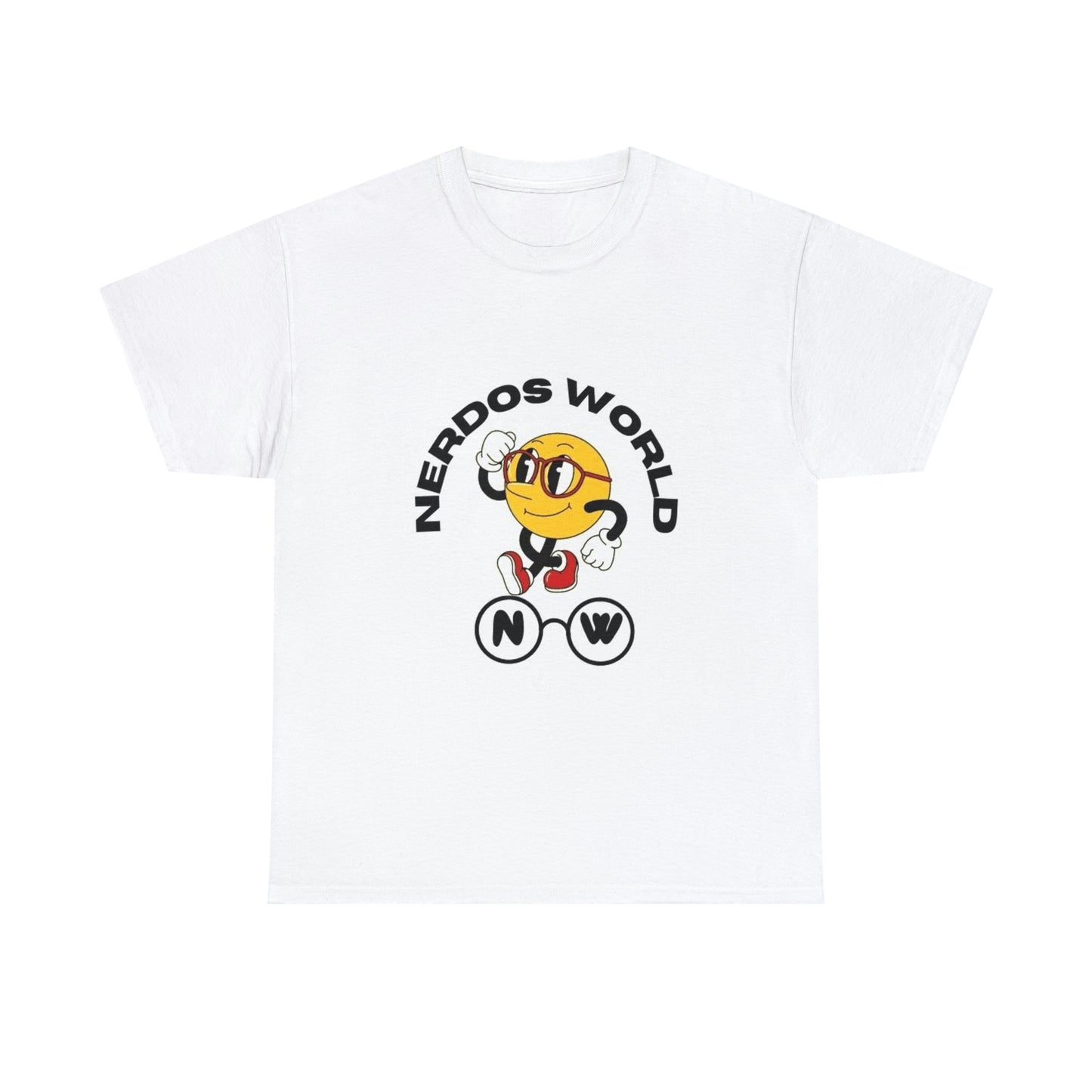 Nerdos World Unisex Heavy Cotton Tee