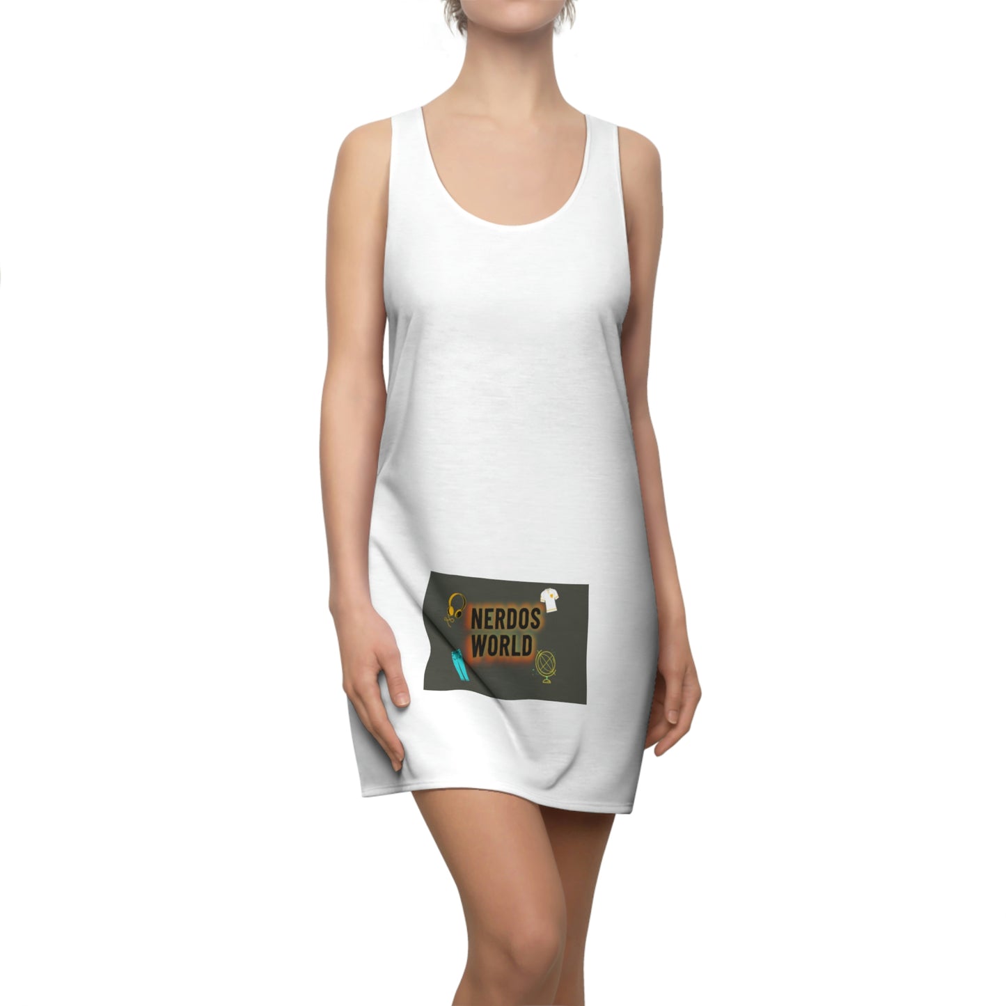 Women's Cut & Sew Racerback Dress Nerdos World