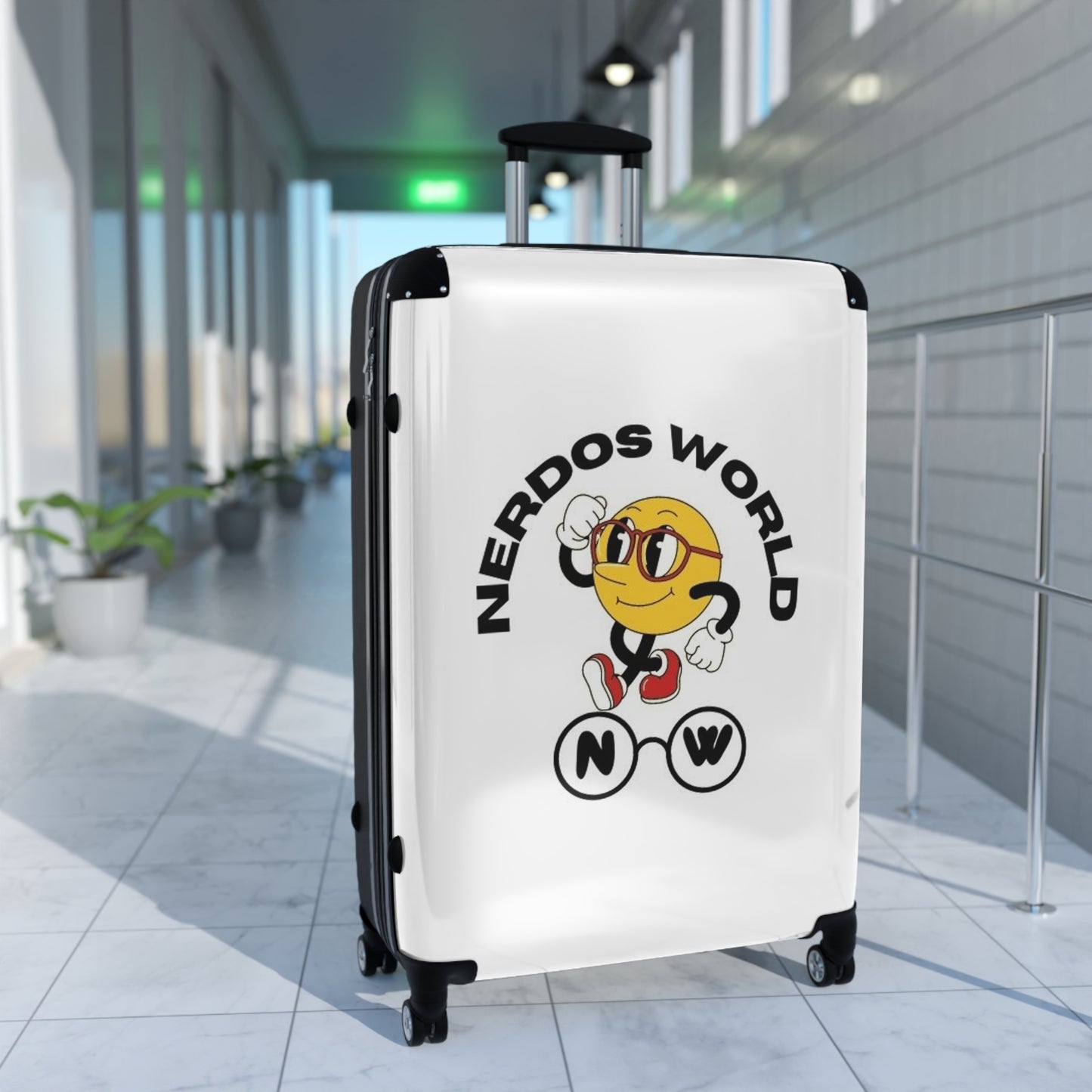 Nerdos World Suitcase