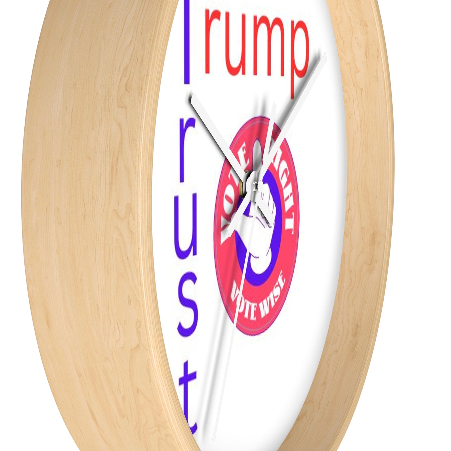 Trust Trump  Wall Clock