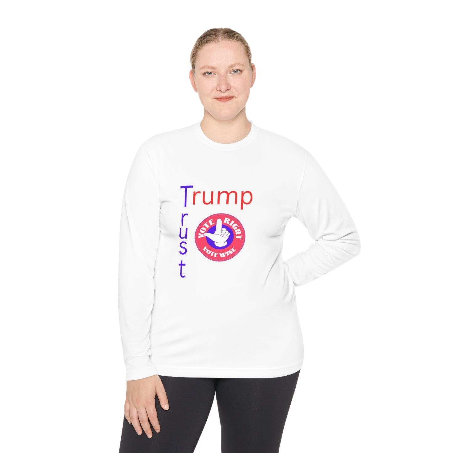 Trust Trump Unisex Lightweight Long Sleeve Tee