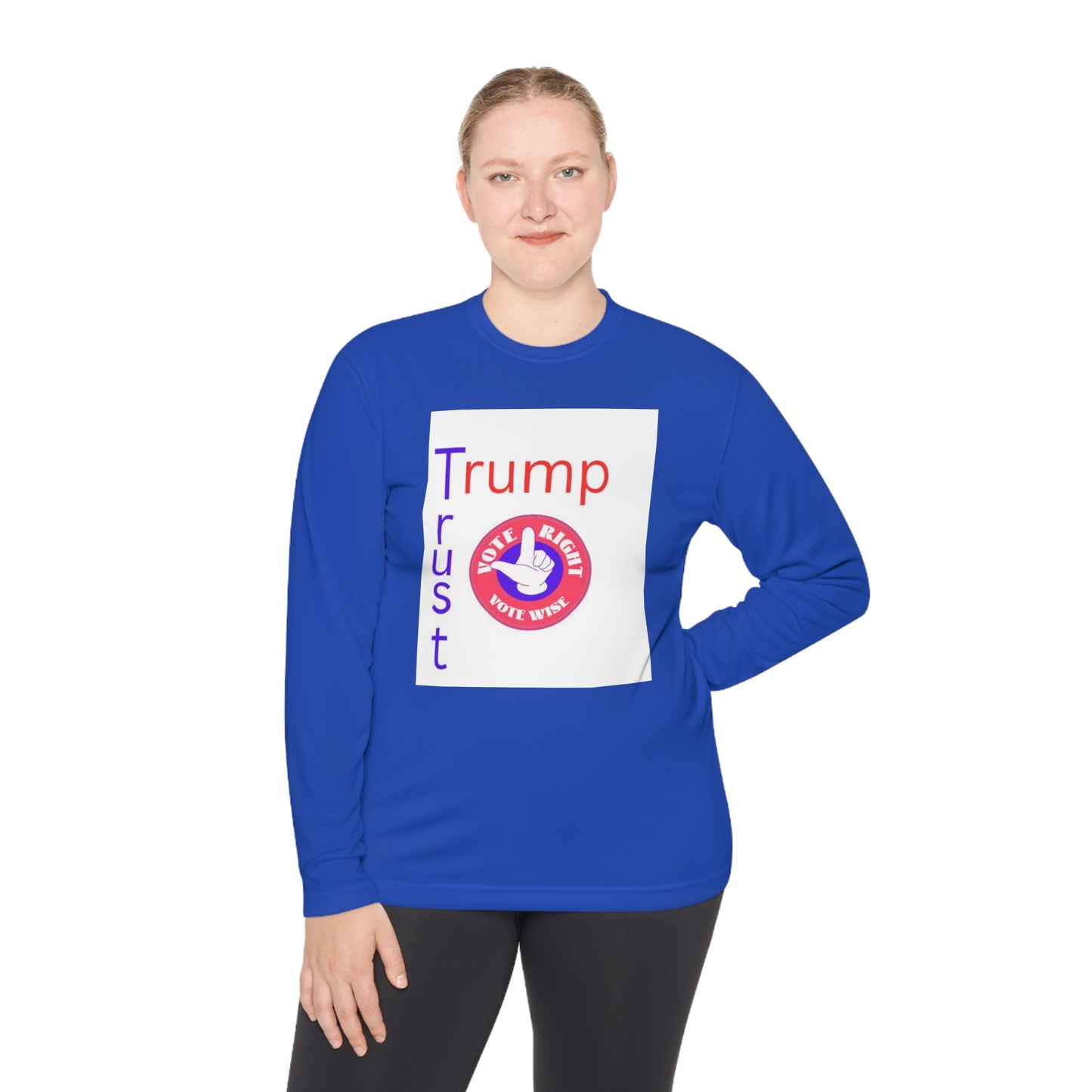 Trust Trump Unisex Lightweight Long Sleeve Tee