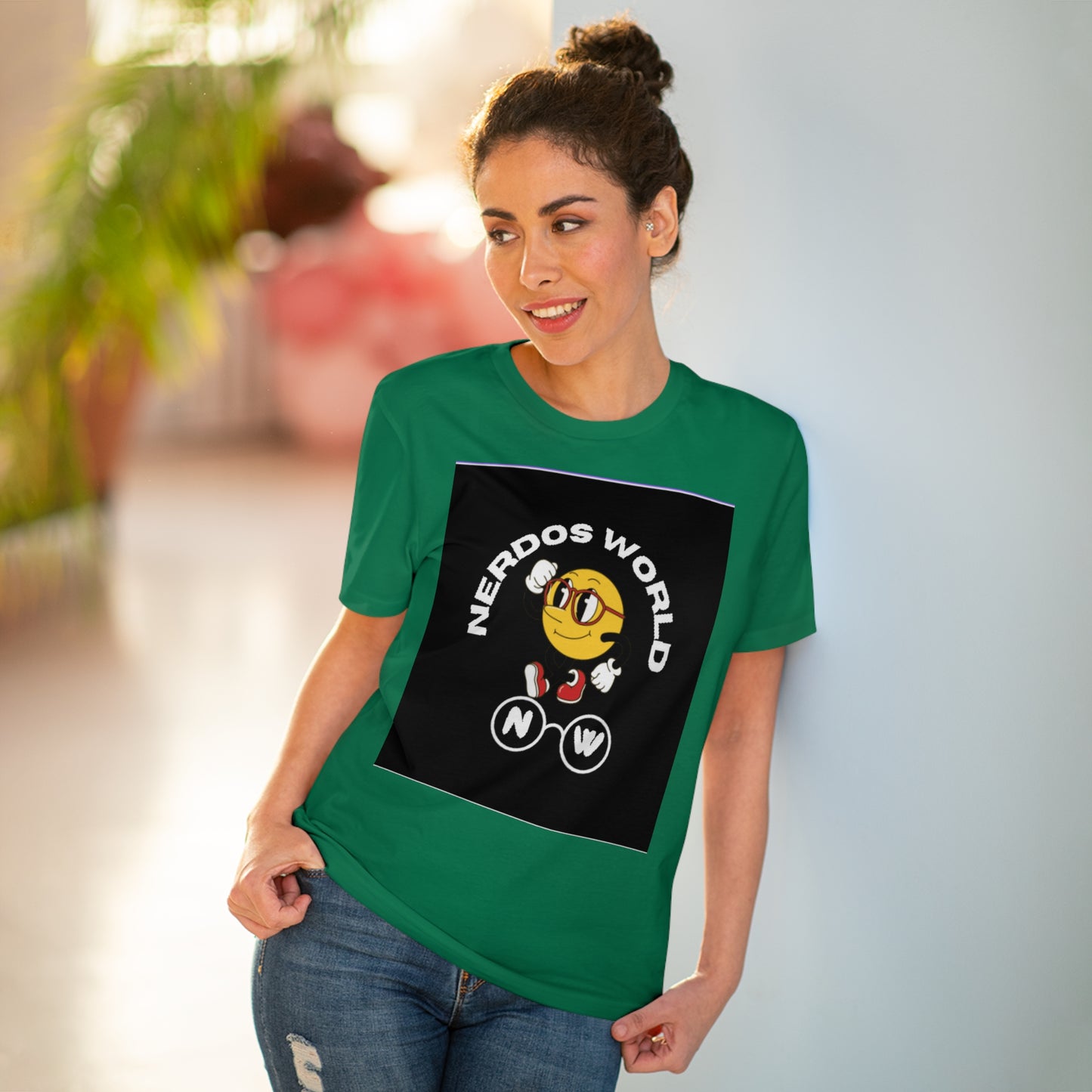 Nerdos World Organic Creator T-shirt - Unisex